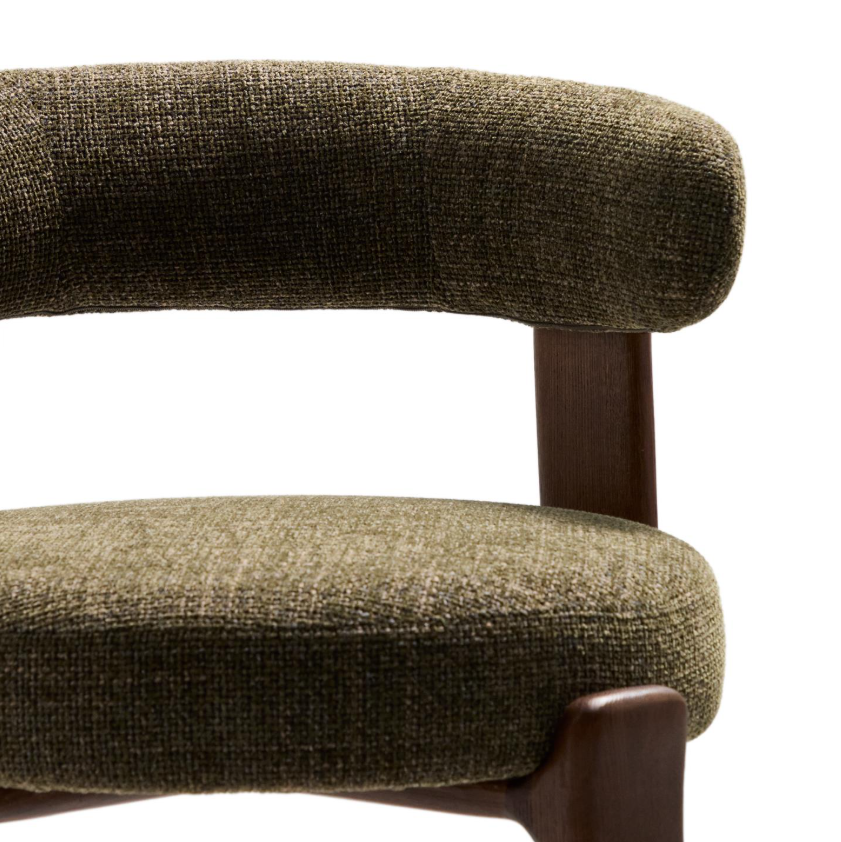 Hoker GRANITE zielony szenil z ciemną jesionową podstawą