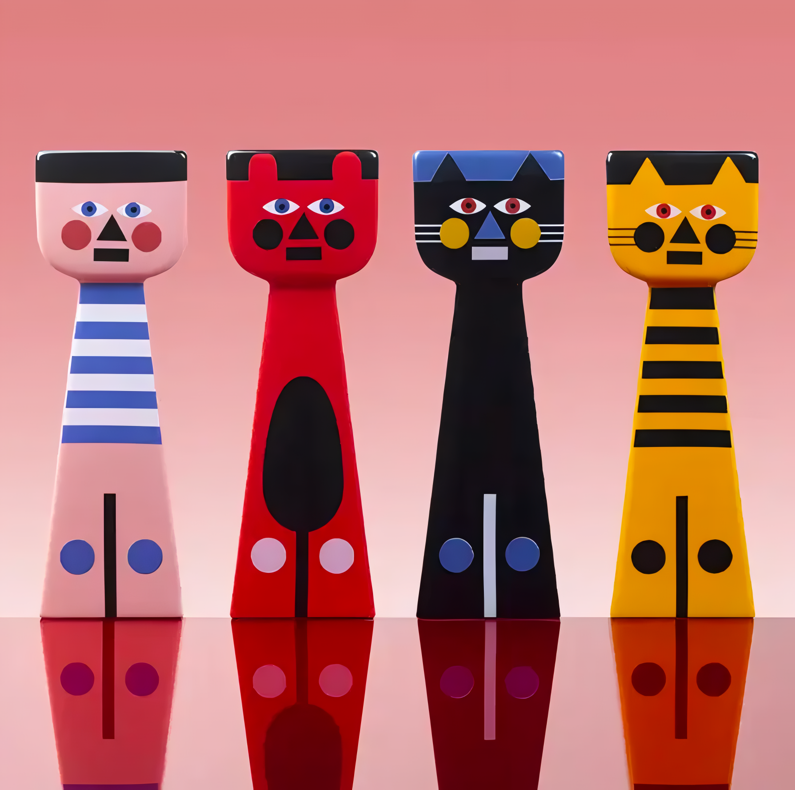 Svícen ALIX žlutý