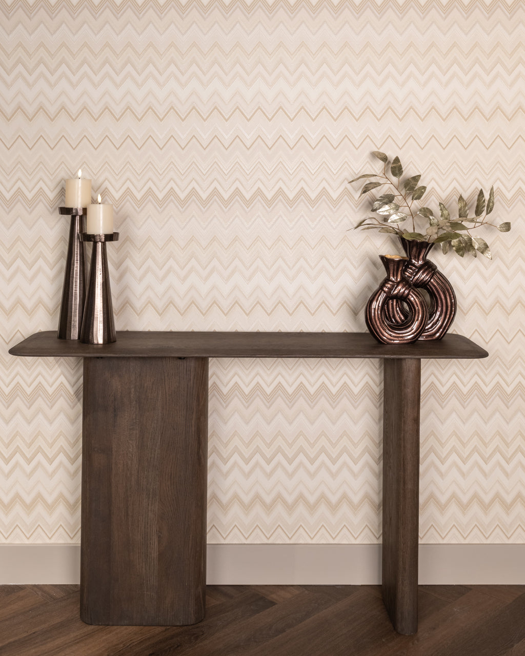 CASTELLO Console in Brown