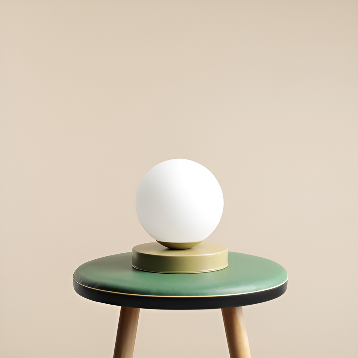 Stolní lampa BALL pistáciová