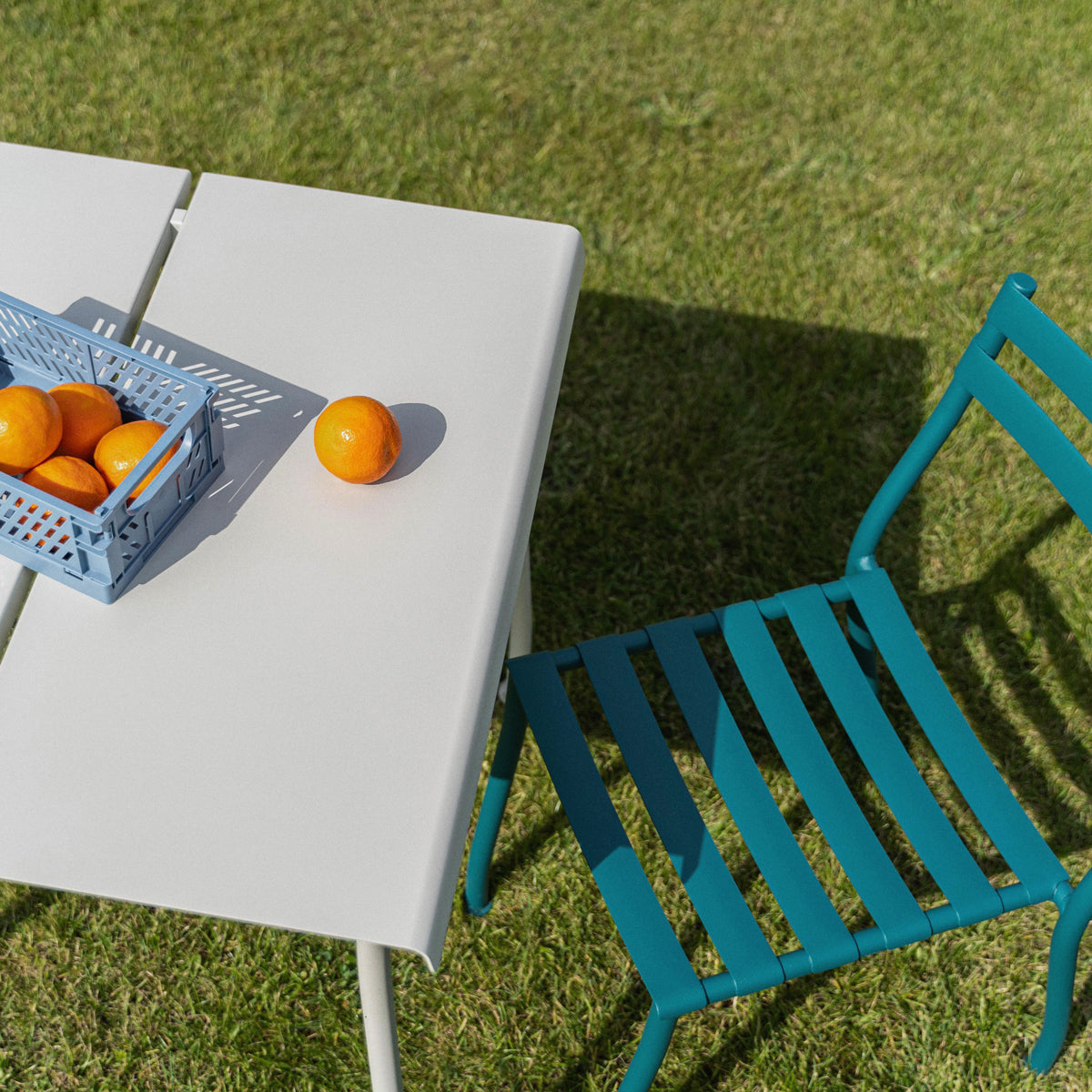 Sada zahradních židlí FLANER z pozinkované oceli