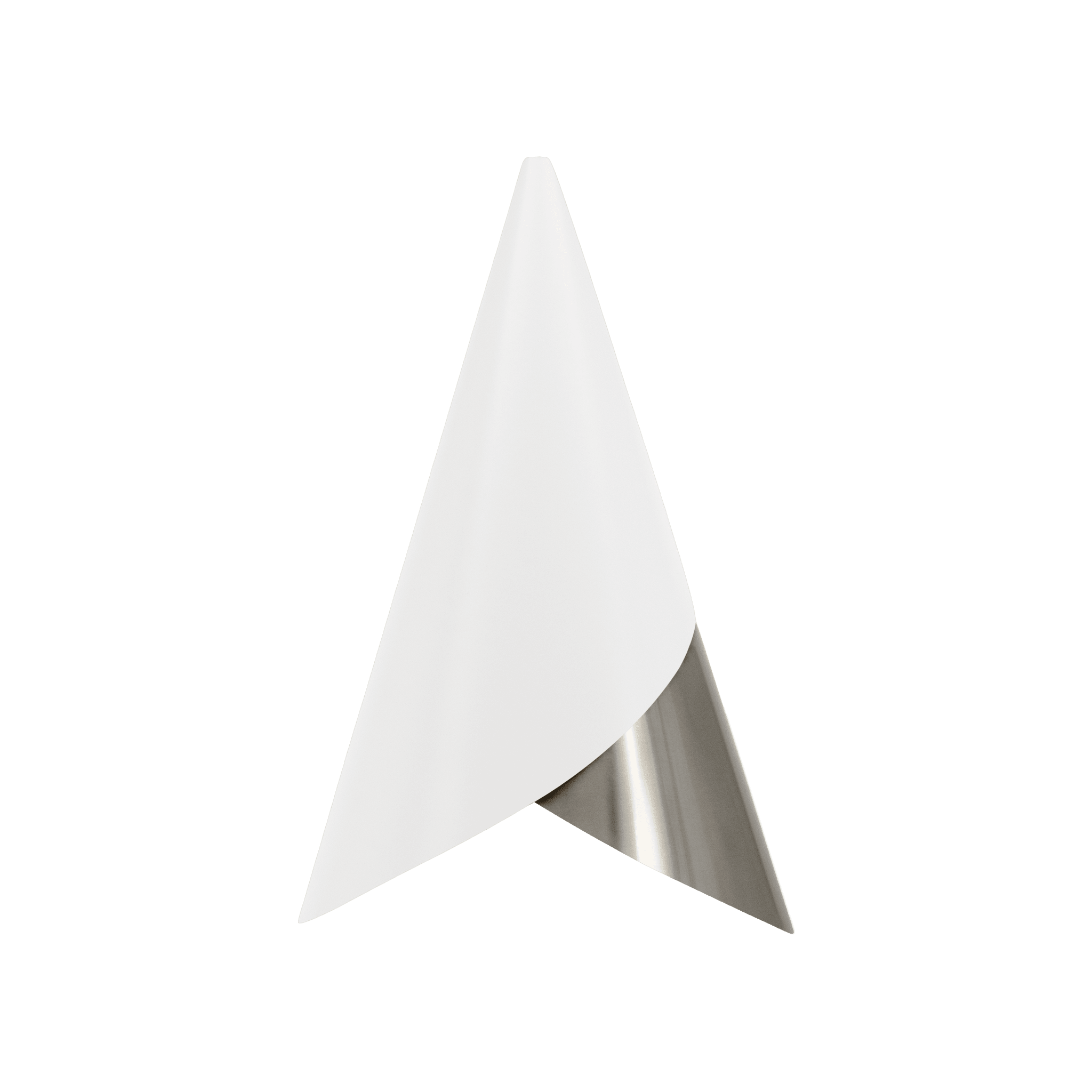 Abażur CORNET biały ze srebrnym UMAGE    Eye on Design