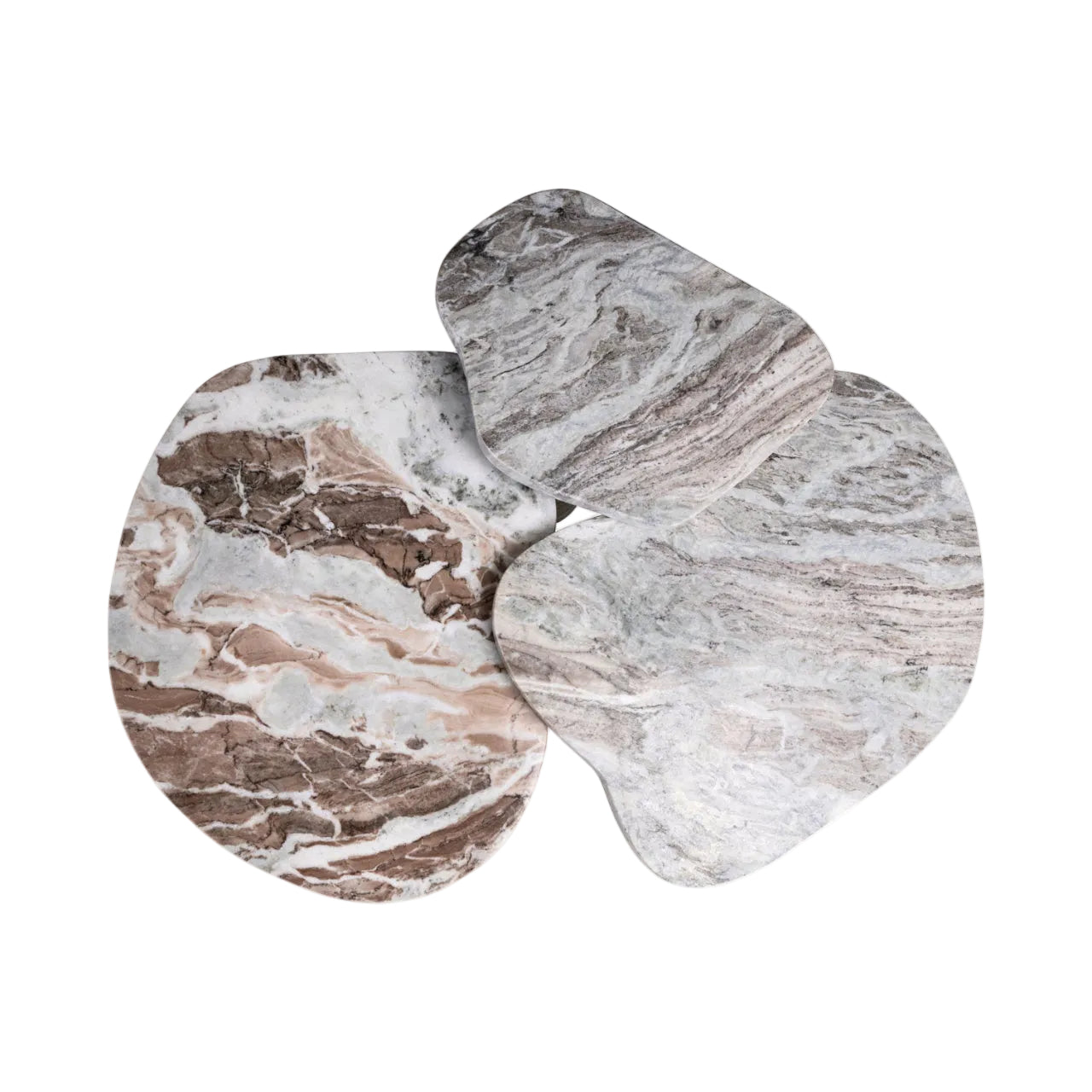 Sada konferenčních stolků CAMINO mramor