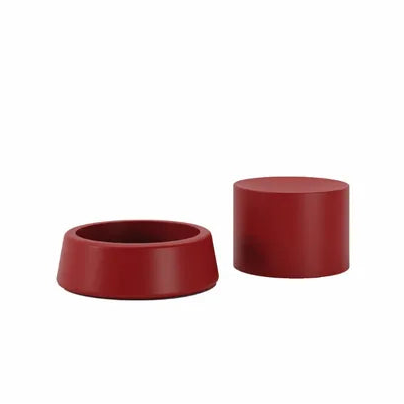 Pouf with arcad3 storage