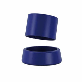 Pouf with storage arcad3 blue