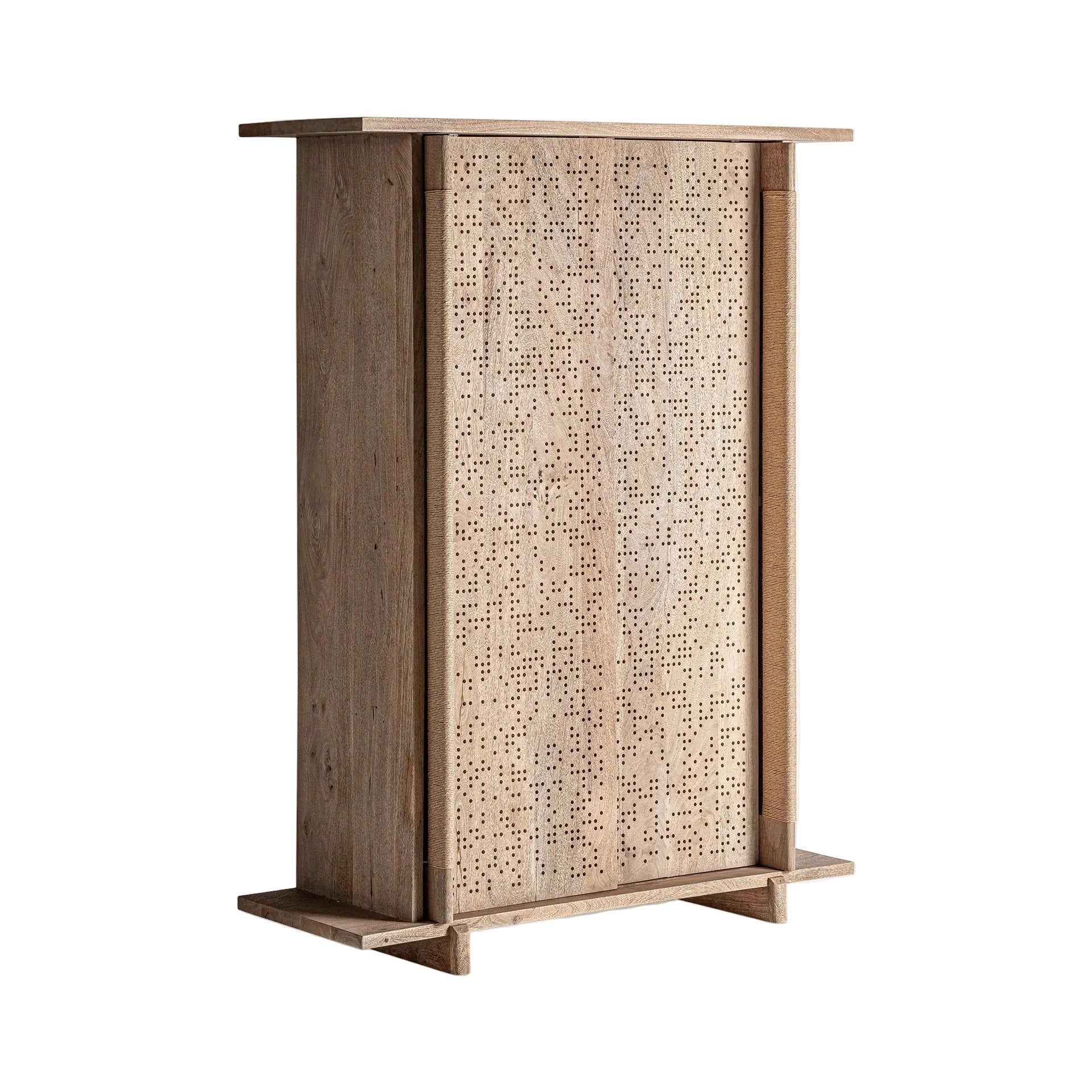 JACQUARD Wardrobe Mango Wood