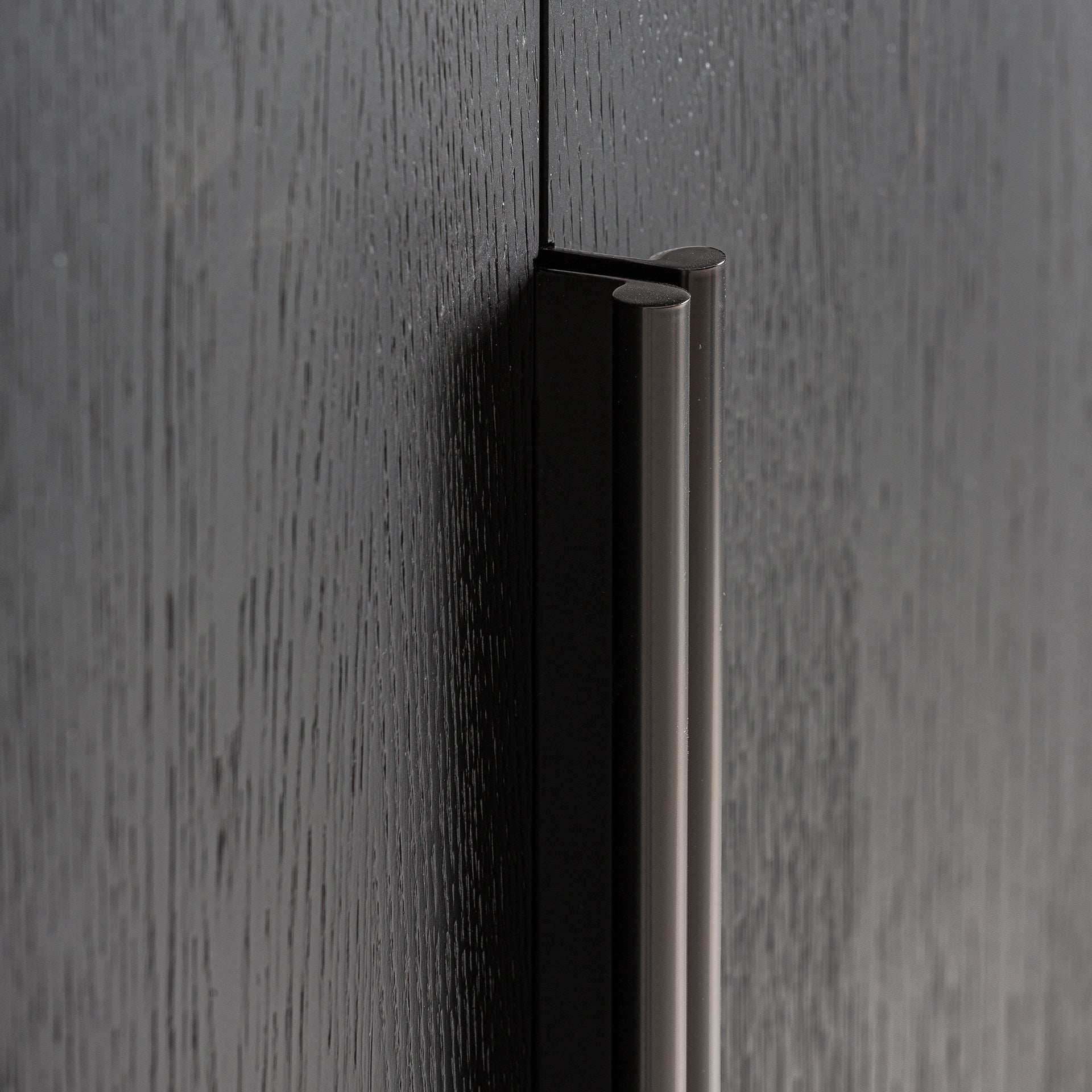 RIZE Wardrobe Black Oak Wood