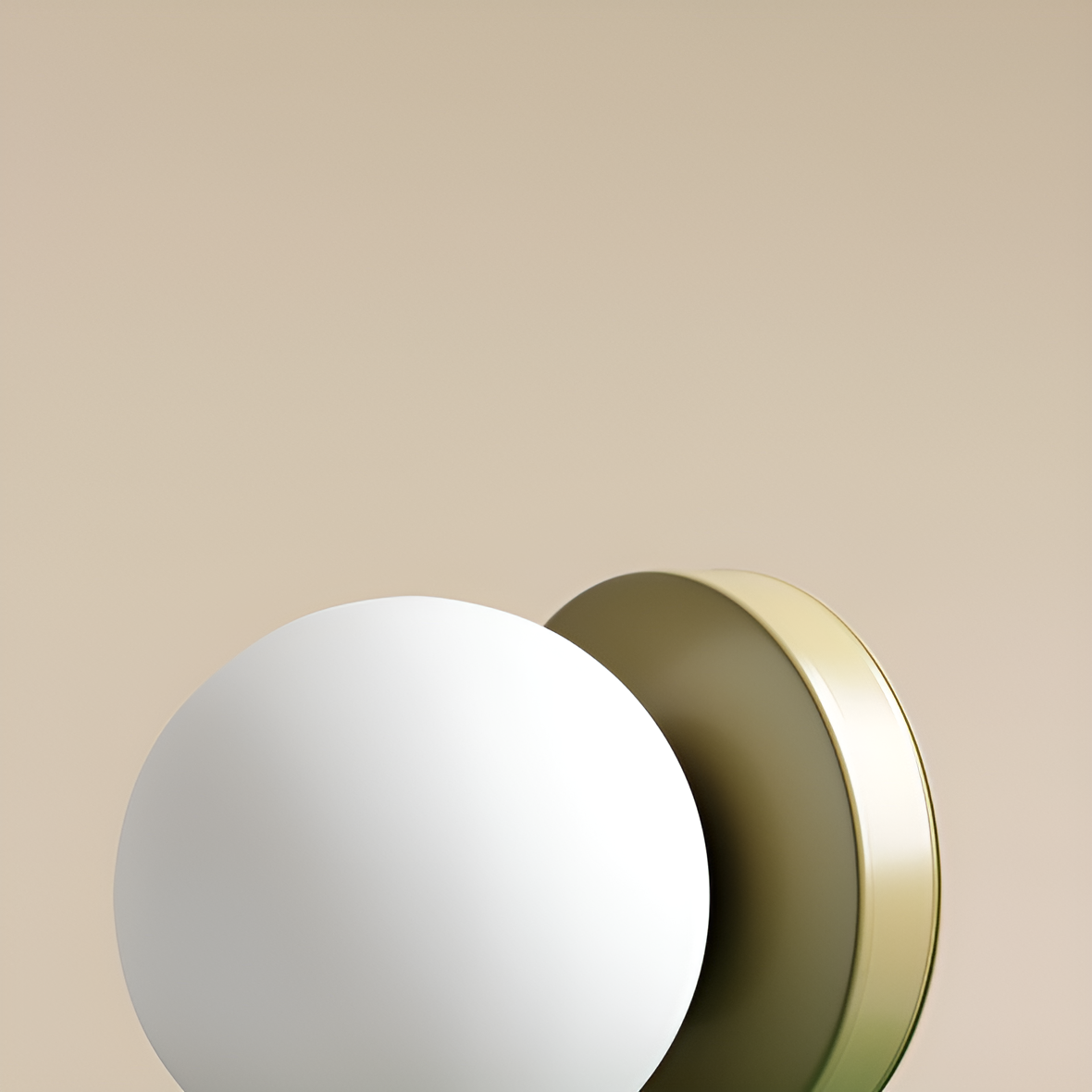 Stolní lampa BALL pistáciová