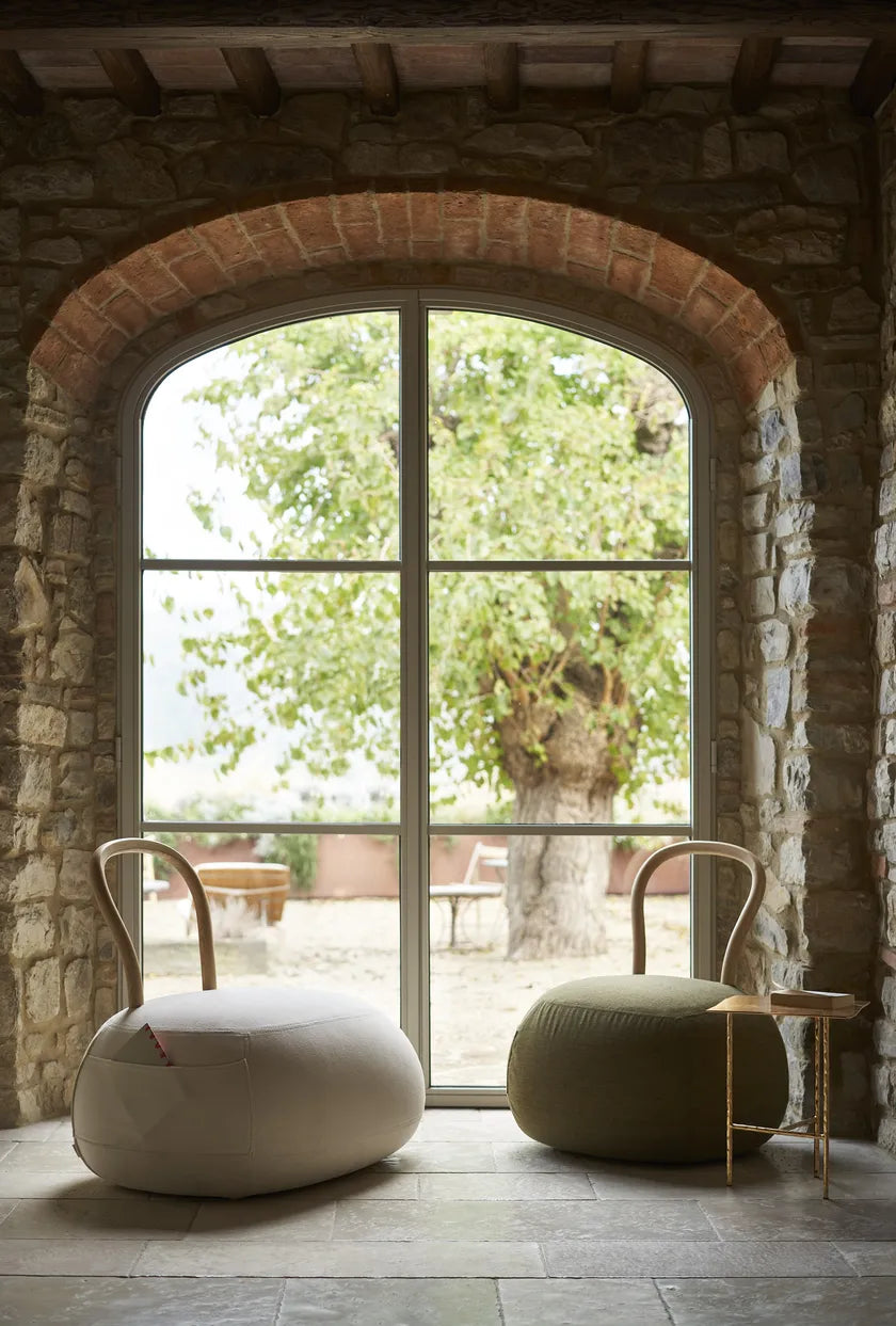 YUM YUM upholstered pouf