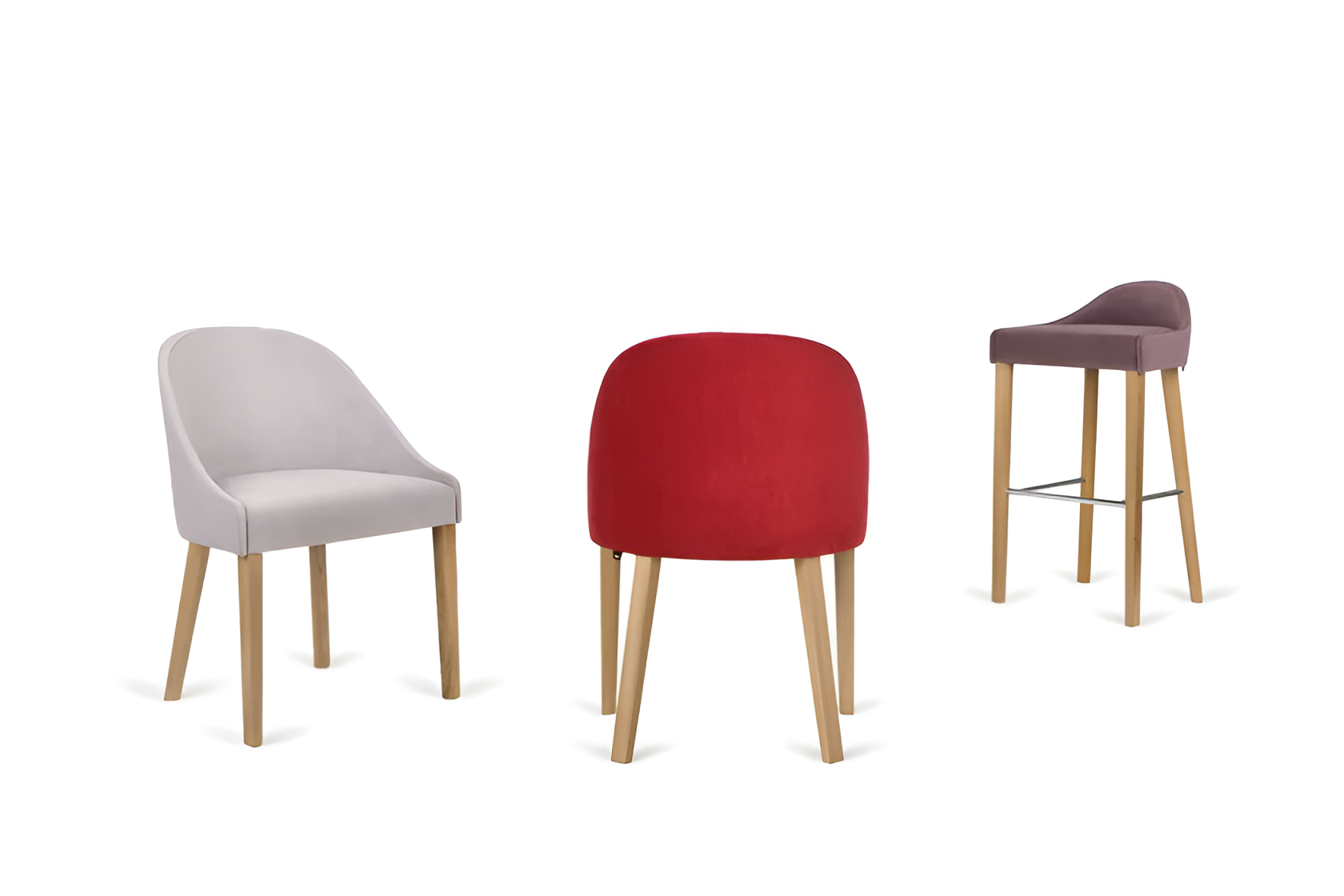 Upholstered LUBI H-5005 Stool