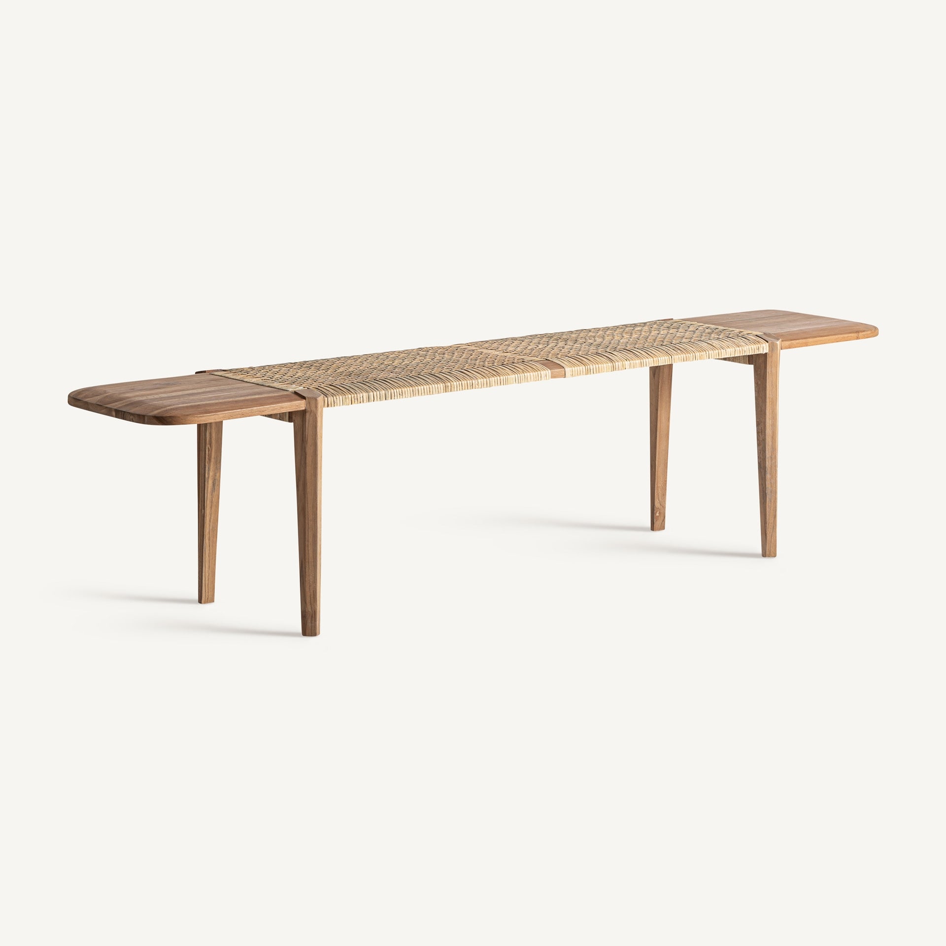 HALLEN Teak Wood Bench