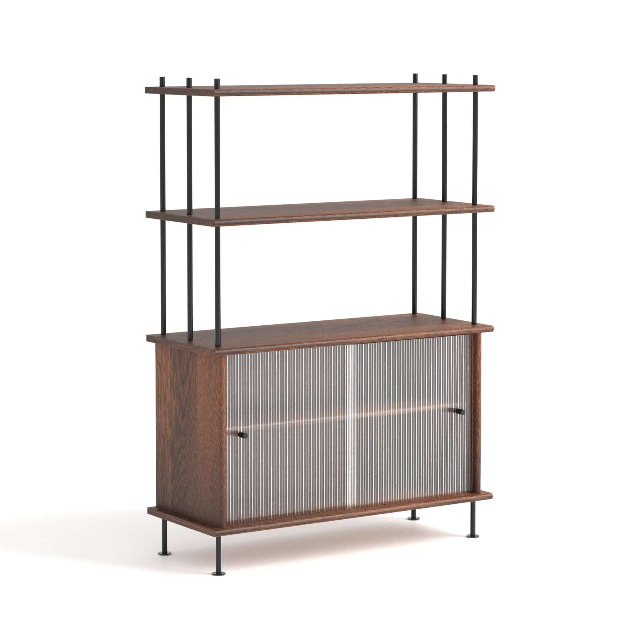 BAVA 100 Cabinet Dark Oak Wood