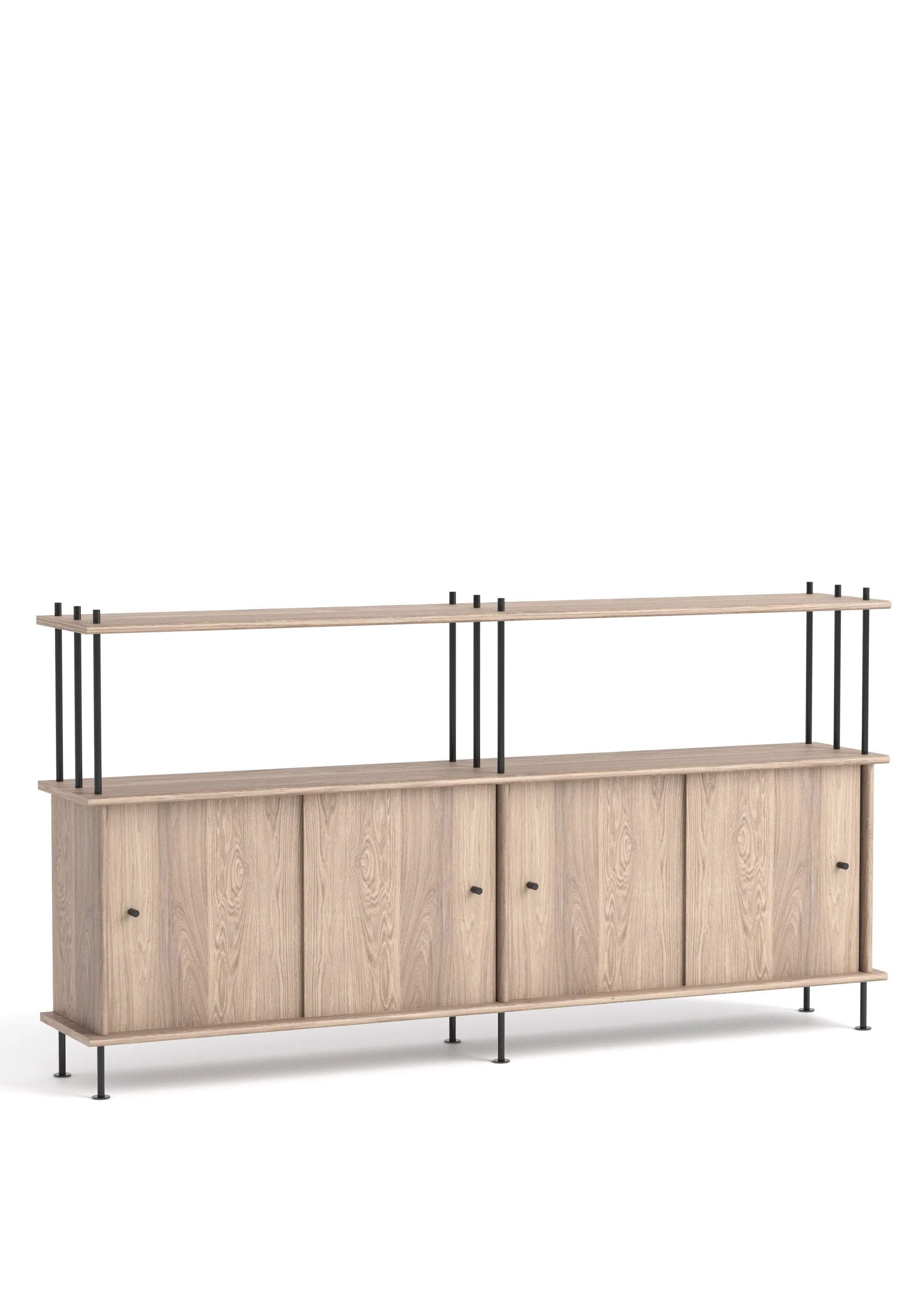 Skříňka BAVA 200 bělené dubové dřevo