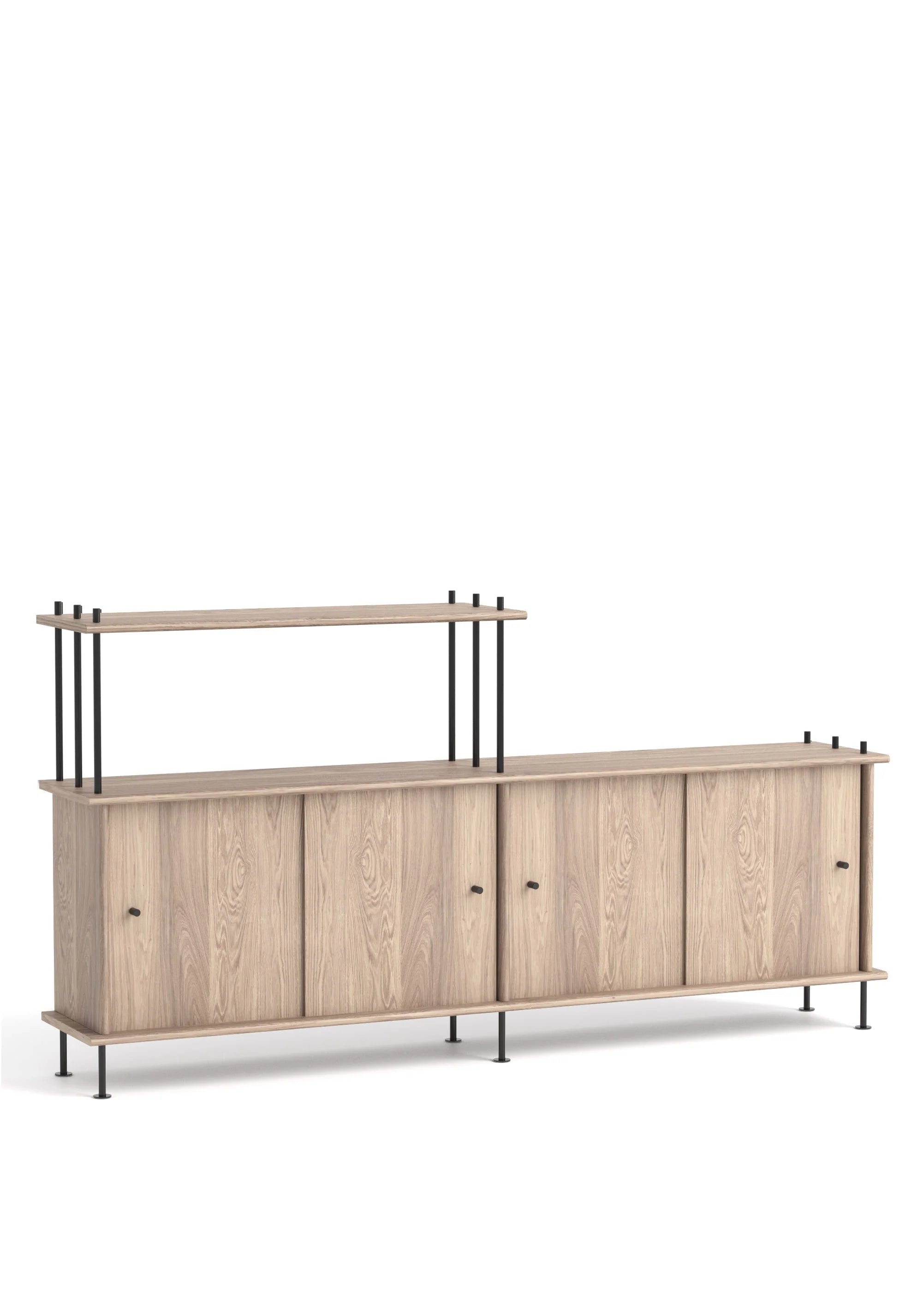 Skříňka BAVA 200 bělené dubové dřevo