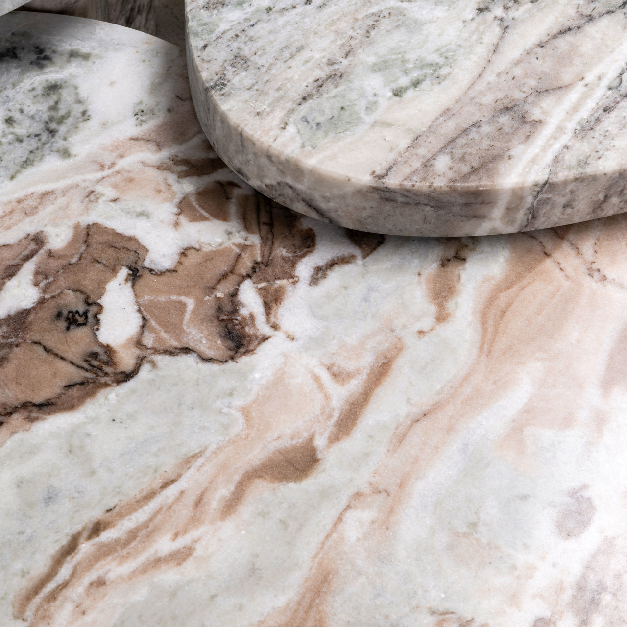 Sada konferenčních stolků CAMINO mramor