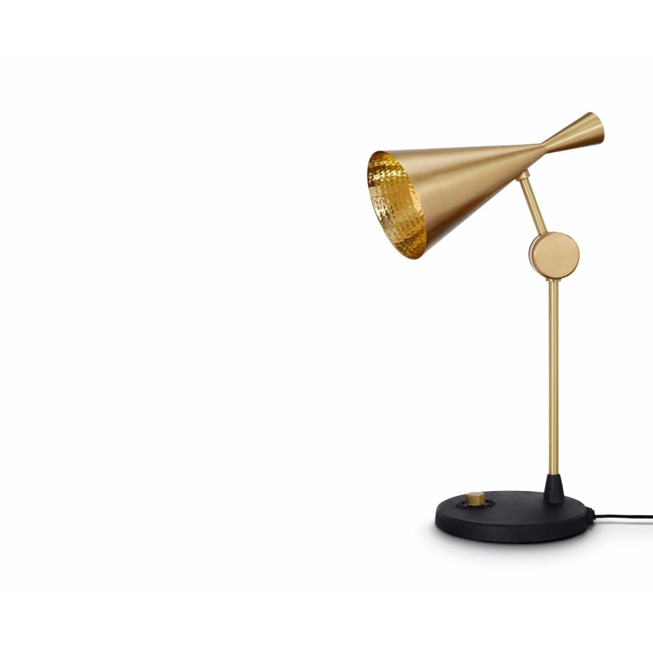 BEAT gold table lamp
