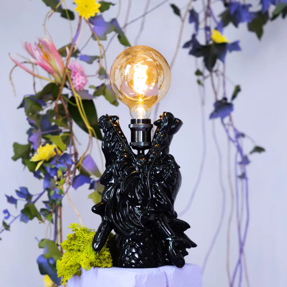 DRAGONIZED BASTERD black table lamp