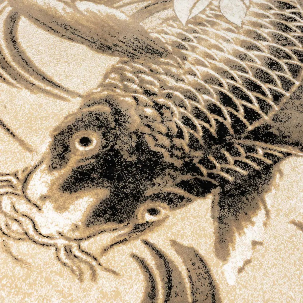 Dywan LEGEND OF KOI CARPET beżowoszary