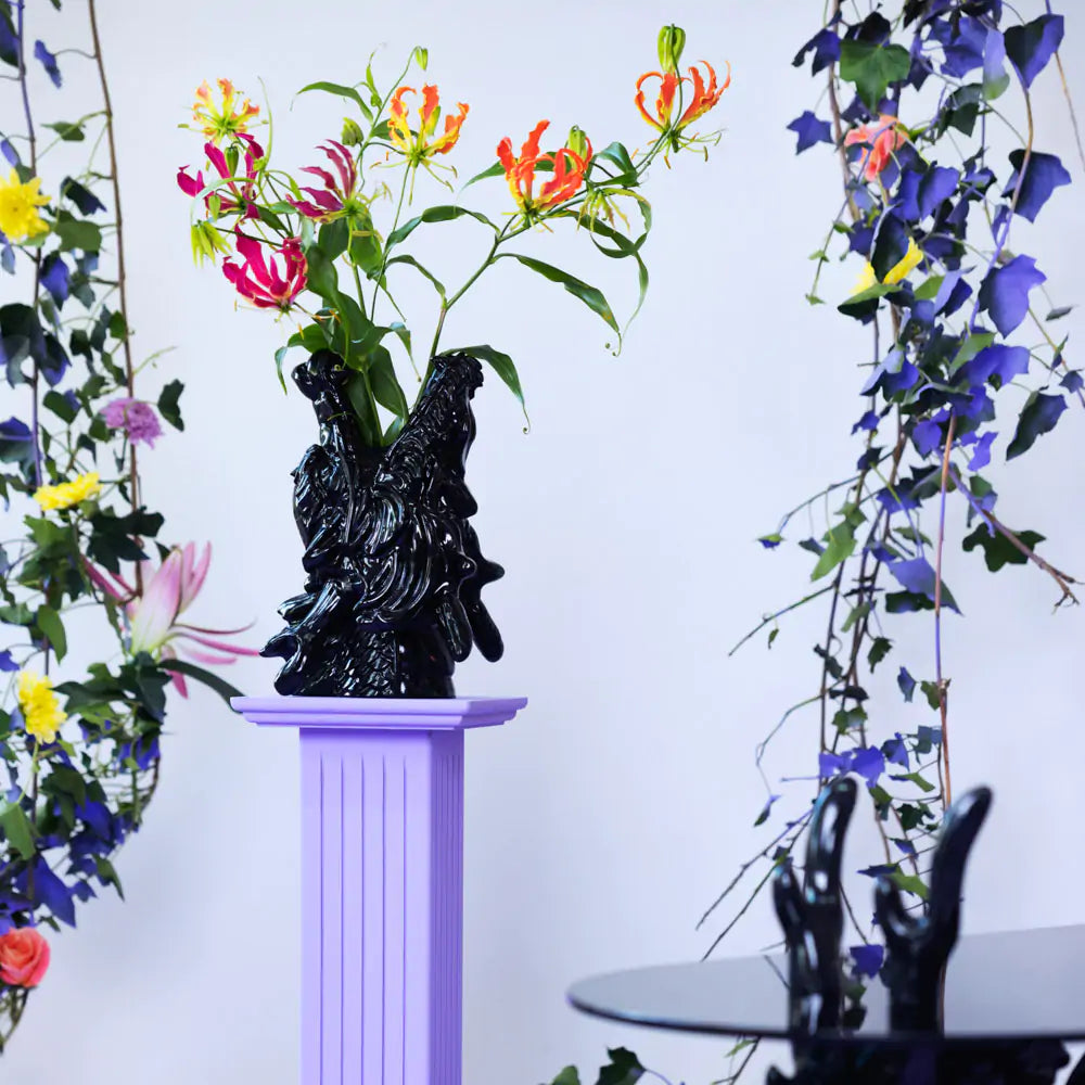 DRAGONIZED BASTERD vase black