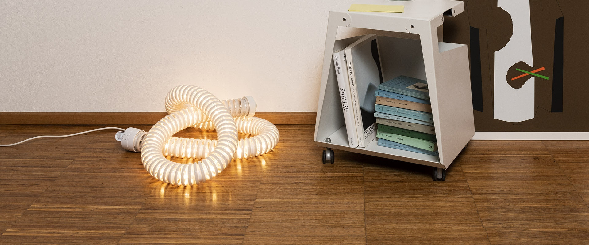 Lampa dekoracyjna BOALUM biały