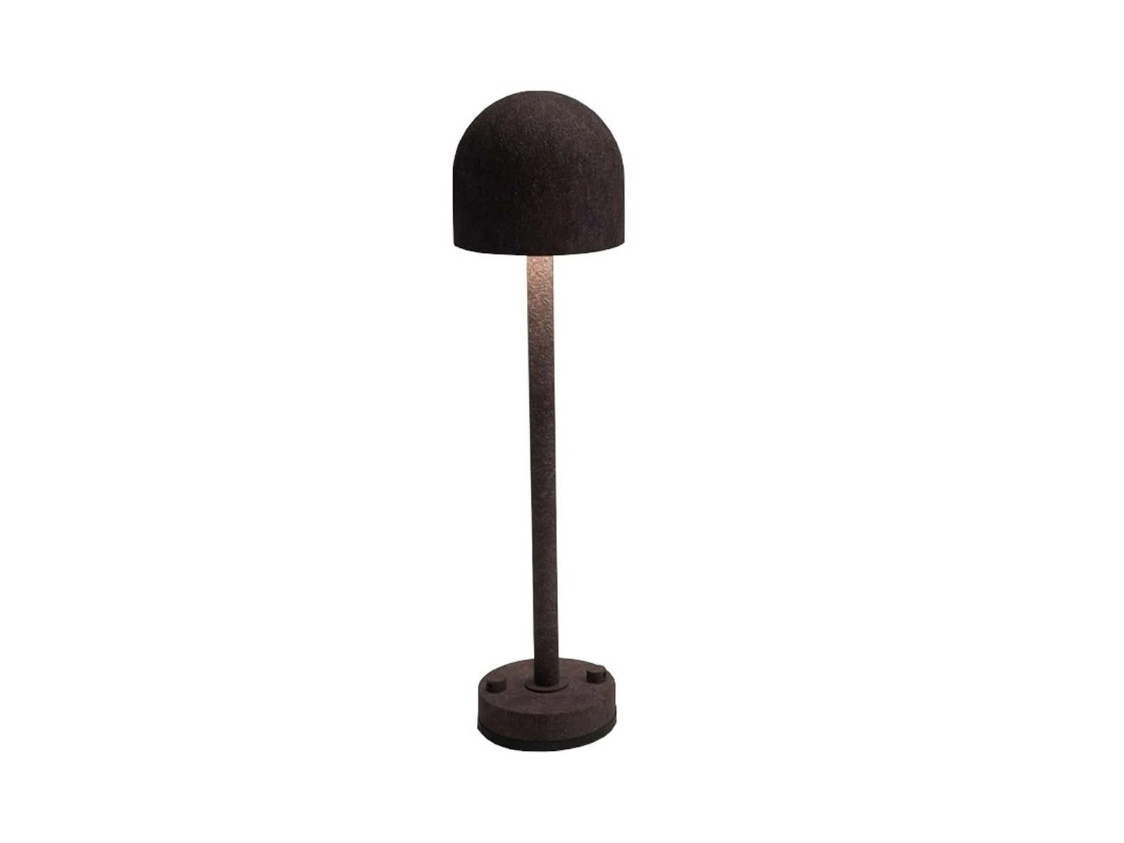 Zahradní stojací lampa BOLETO hnědá
