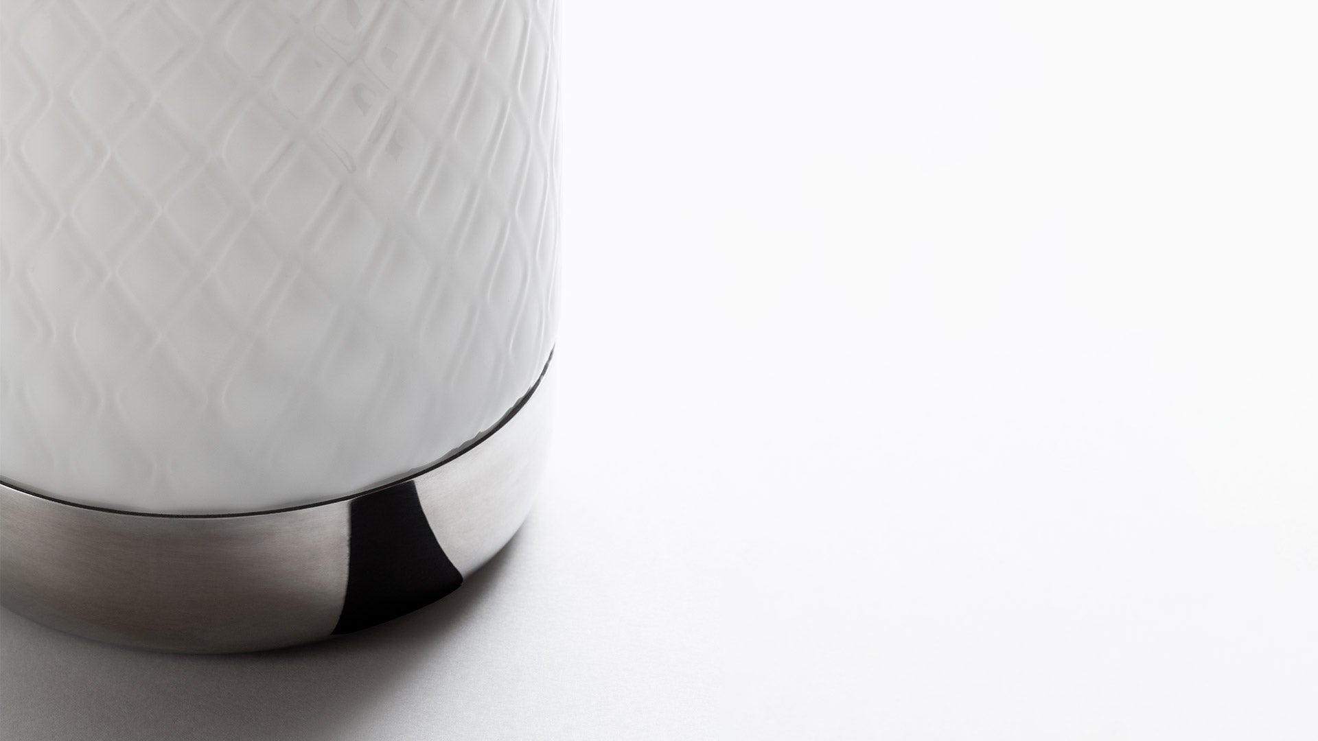 Lampa przenośna BONTA PLATE biały z turkusowym