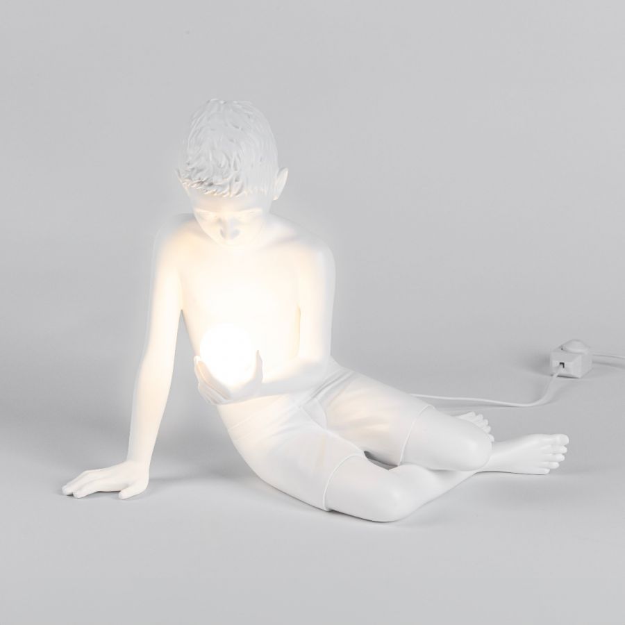 Inner Glow table lamp - white boy