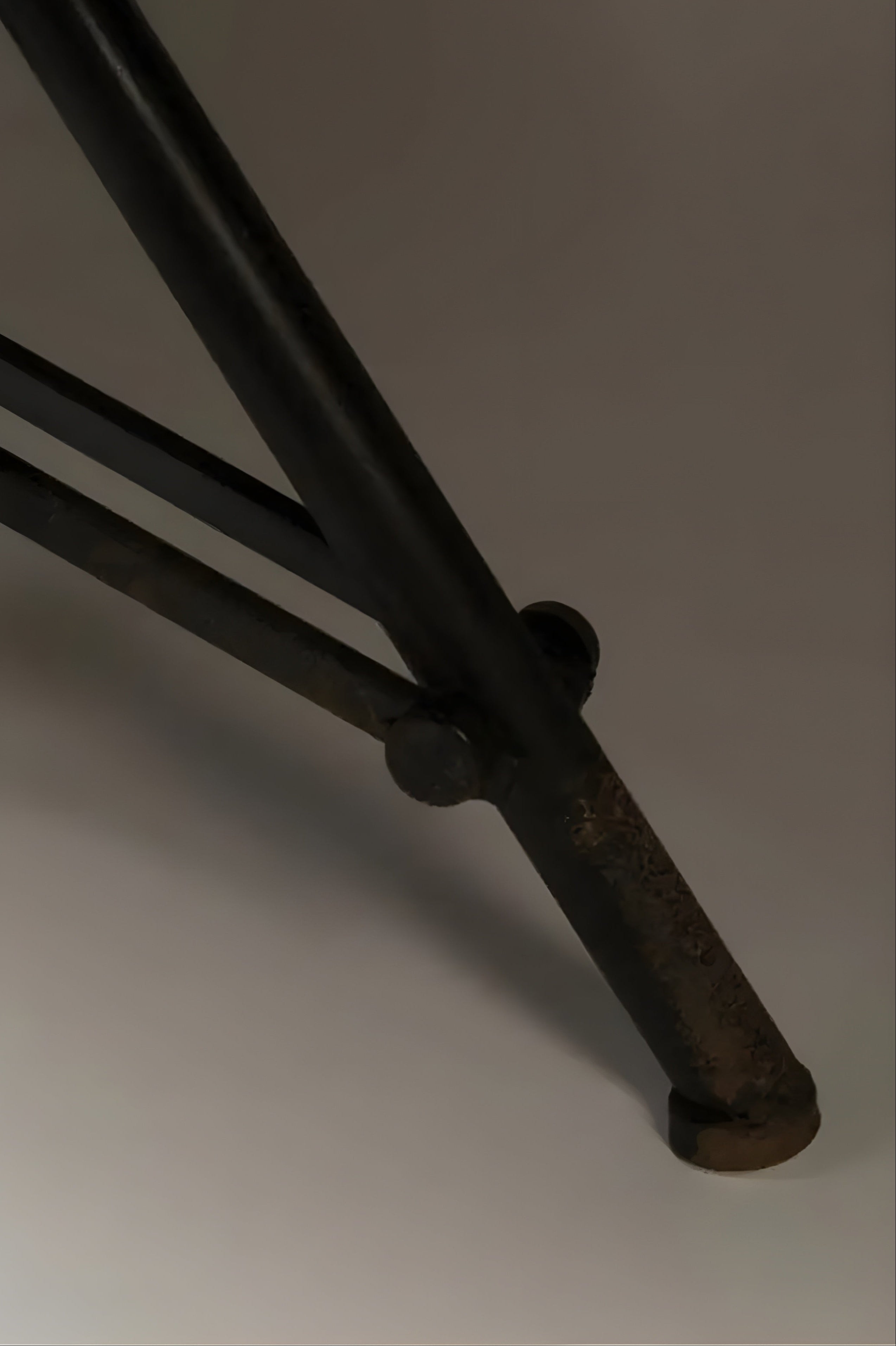 Industrial coffee table BROK black