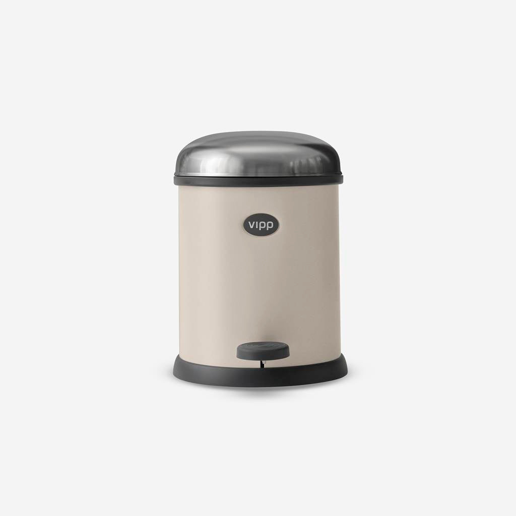 Trash Can PEDAL BIN beige