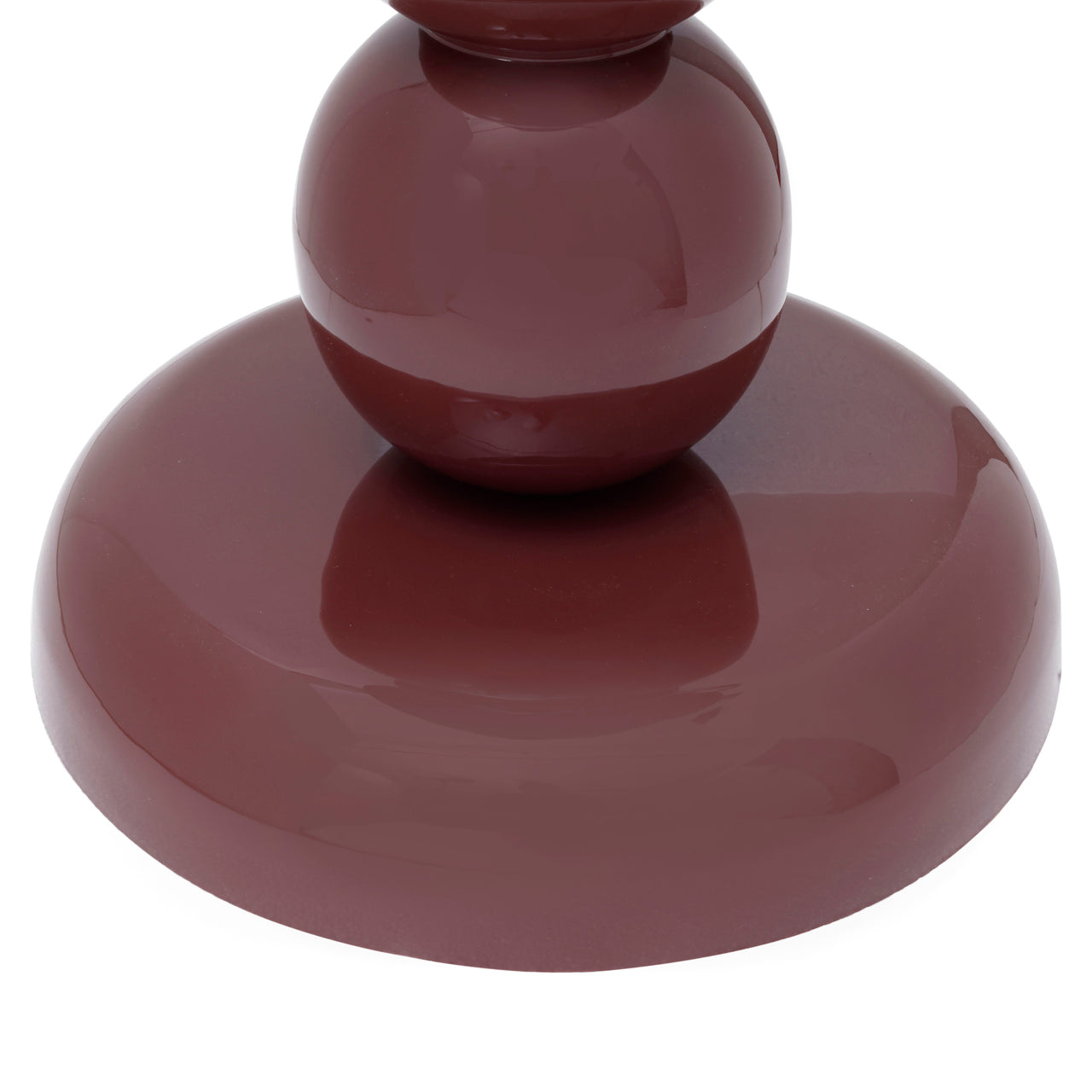 Bocní stolek REID burgundový