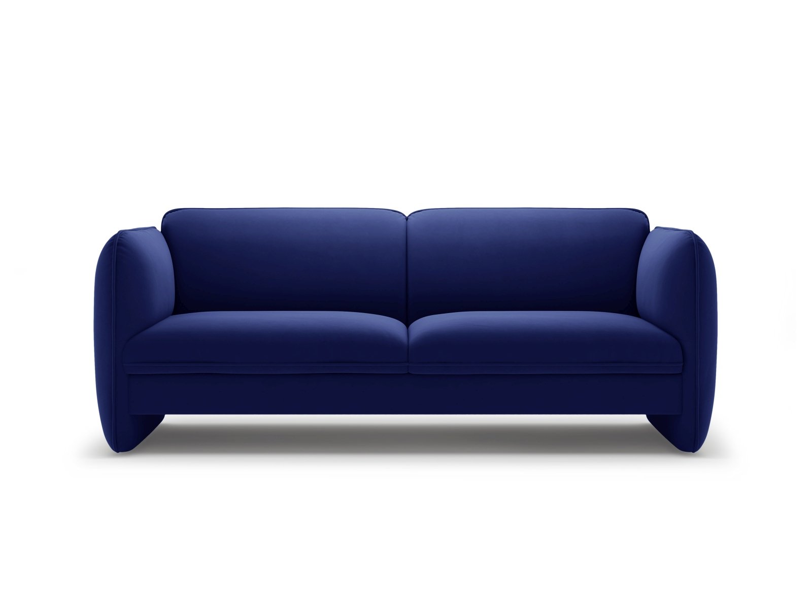 Velvet 3-Seater Sofa GEORGIA Cobalt