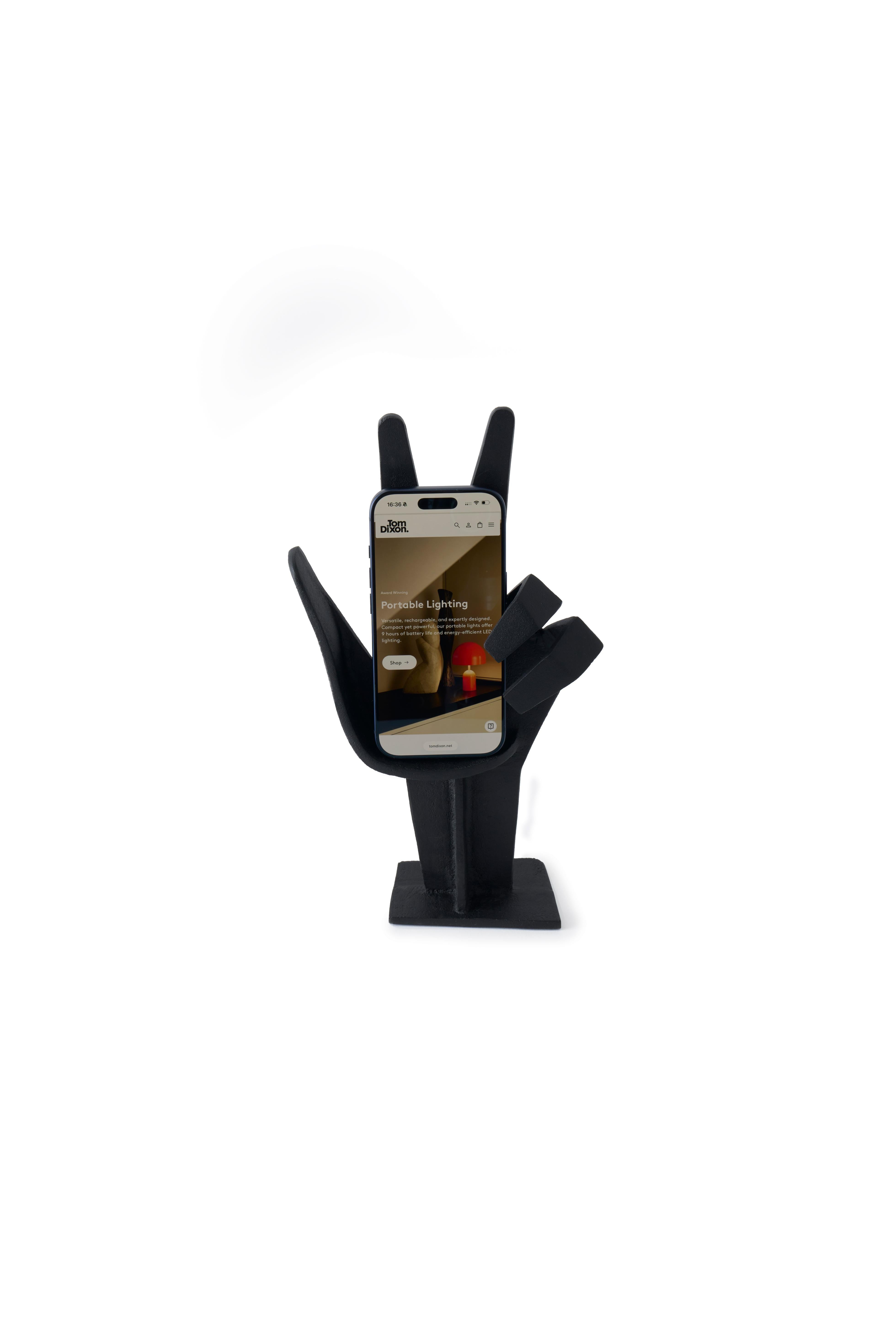 Stojan CAST HAND černý