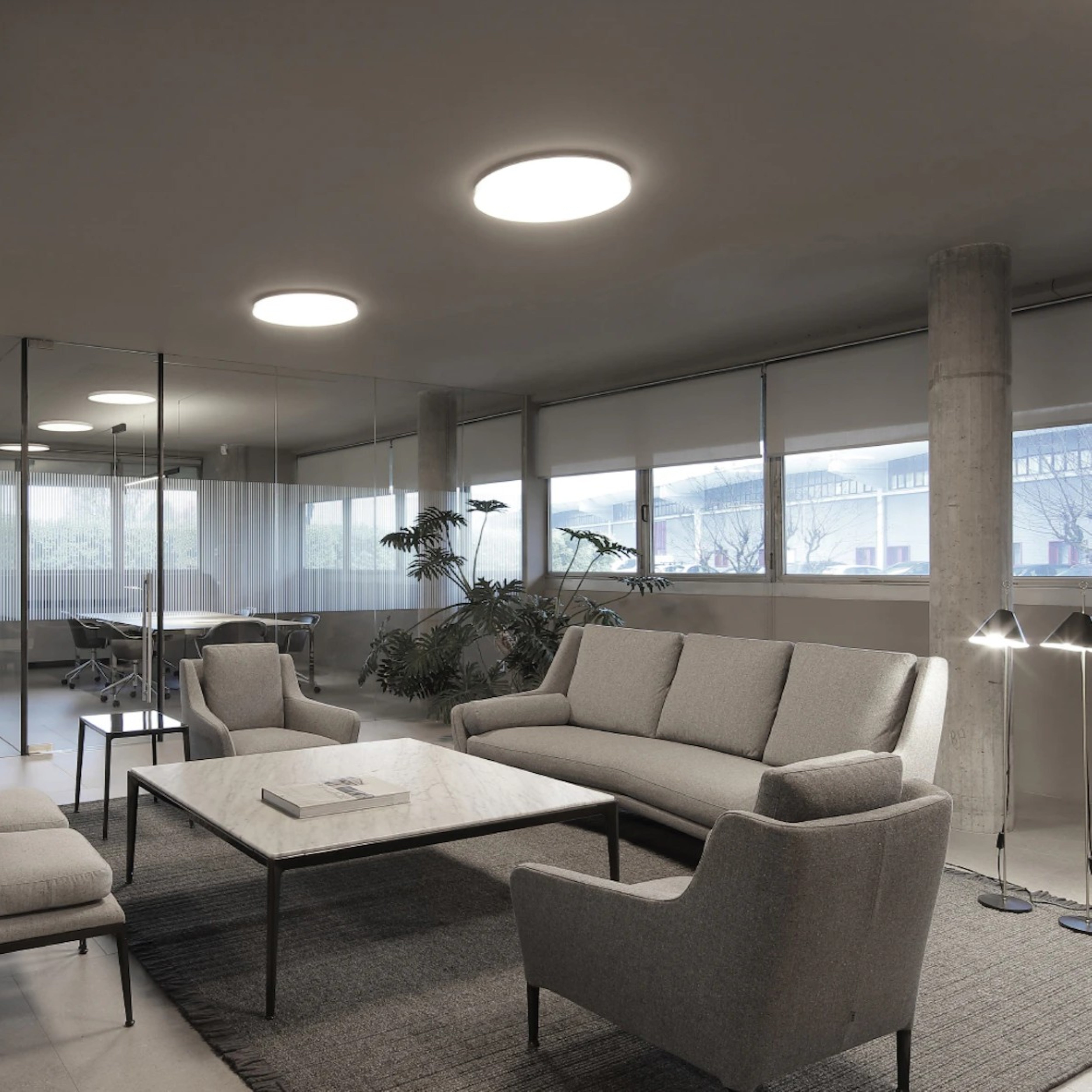 Smoky CLARA Ceiling Lamp