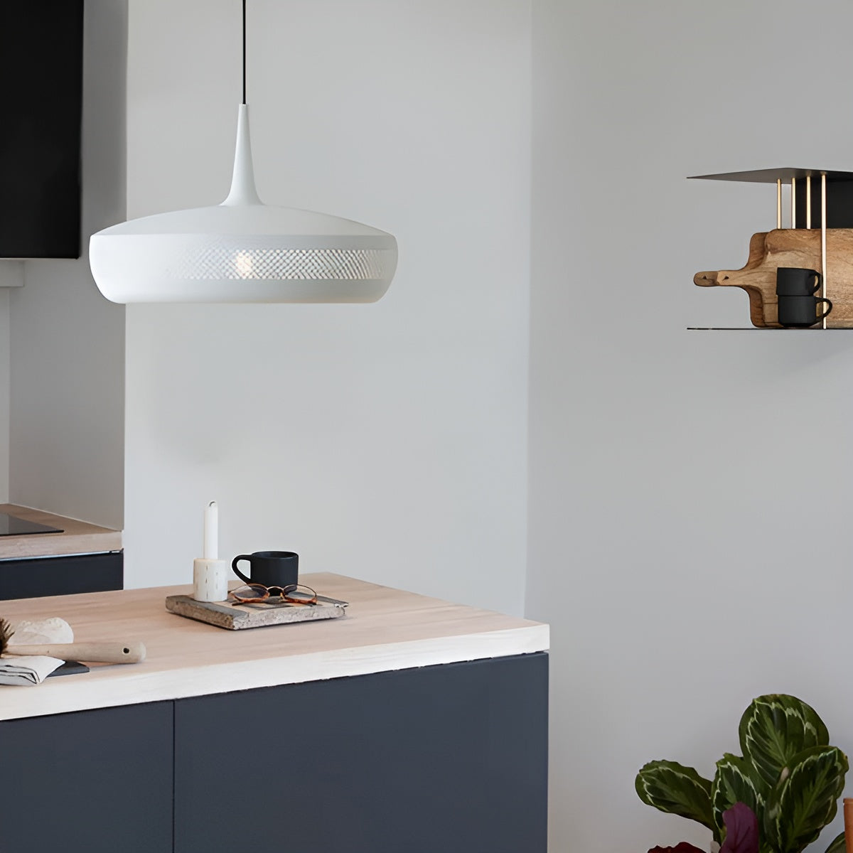 Klosz CLAVA DINE biały