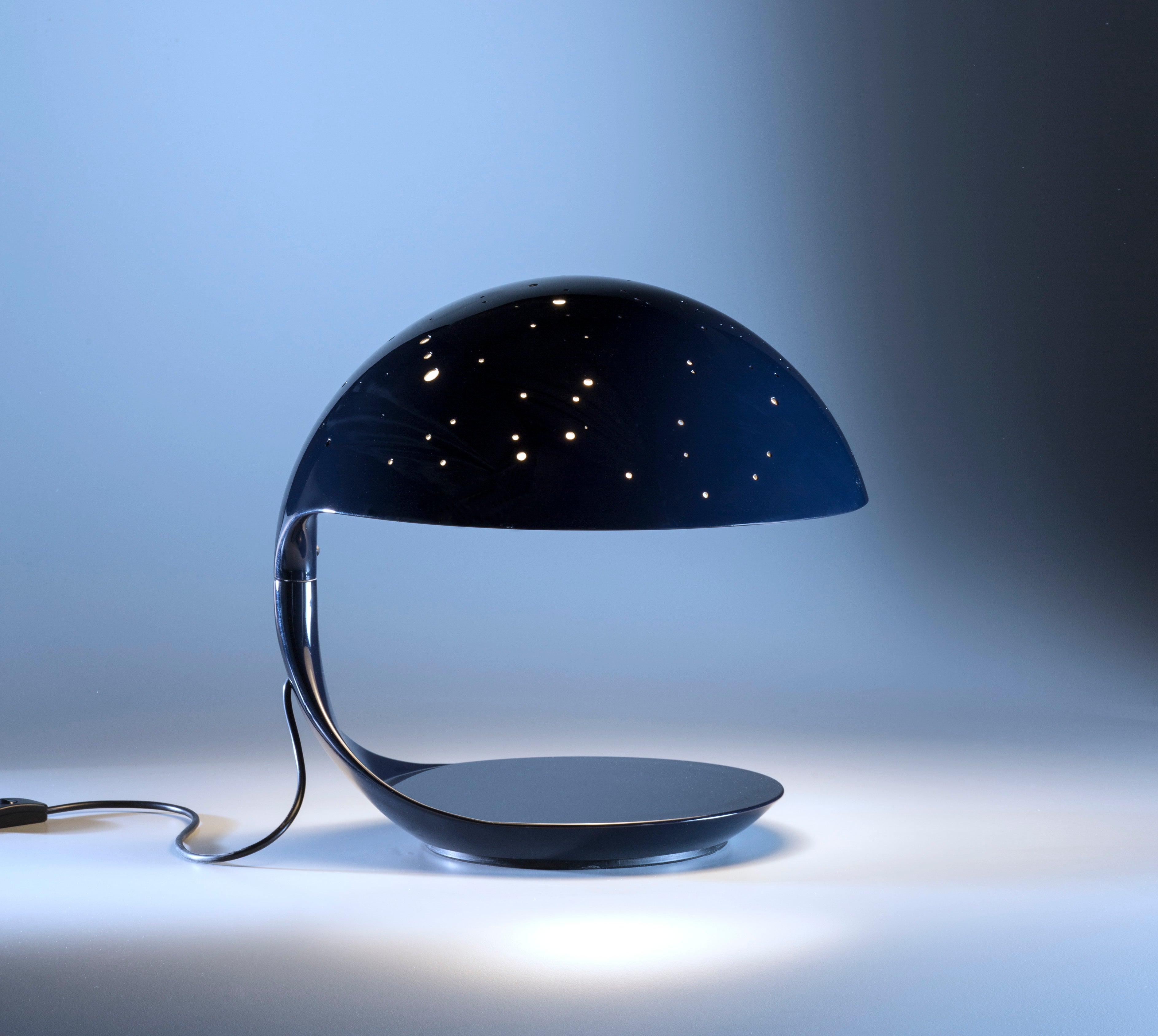 Lampa stołowa COBRA SCORPIUS granatowy