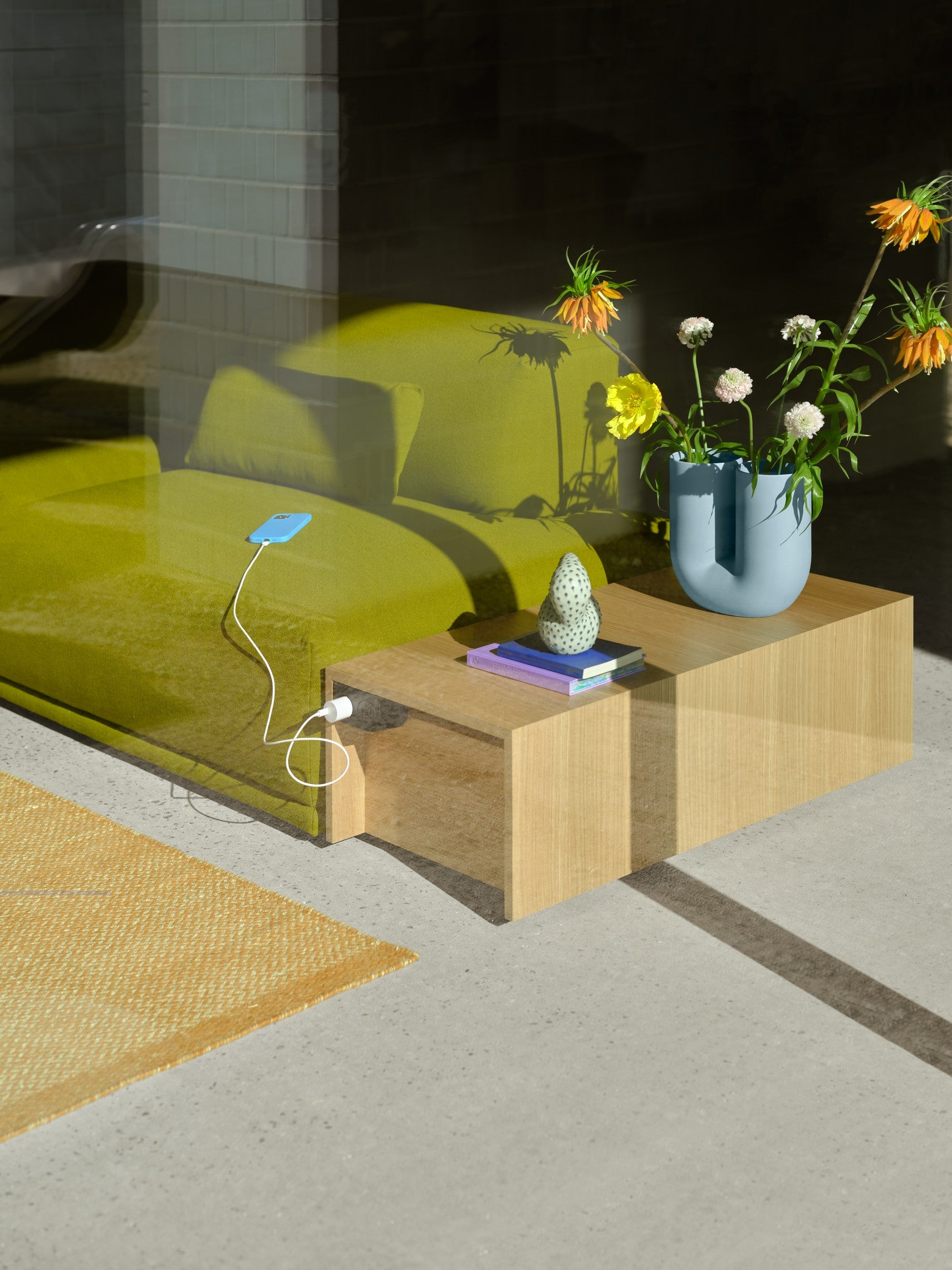 Sofa pro 2 osoby CONNECT čalouněná