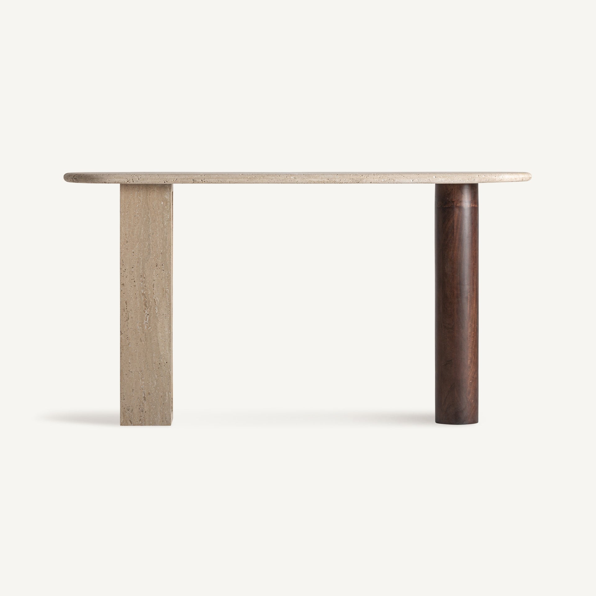 CLARE Console Travertine