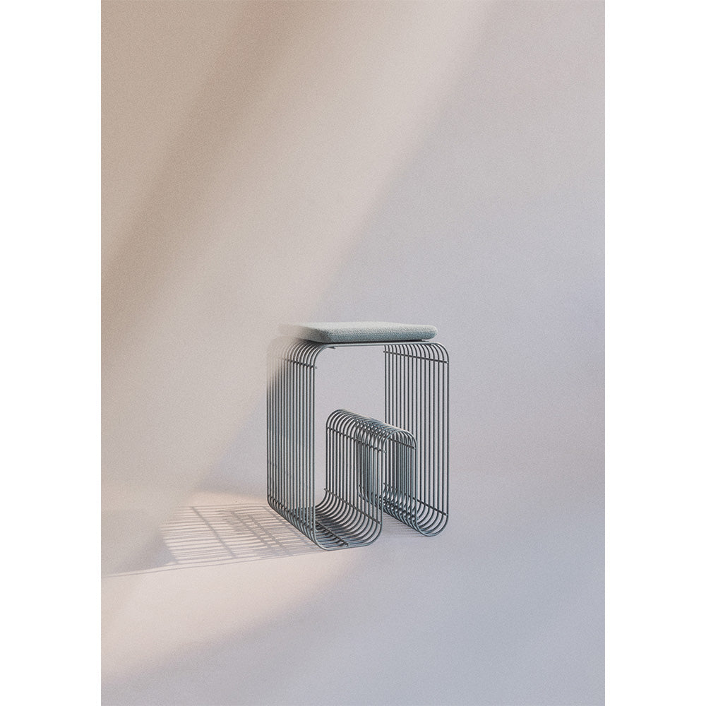 CURVA Blue Table