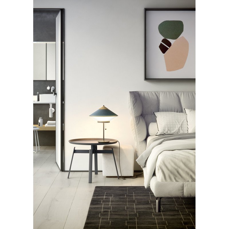 Stolní lampa CYMBAL béžová