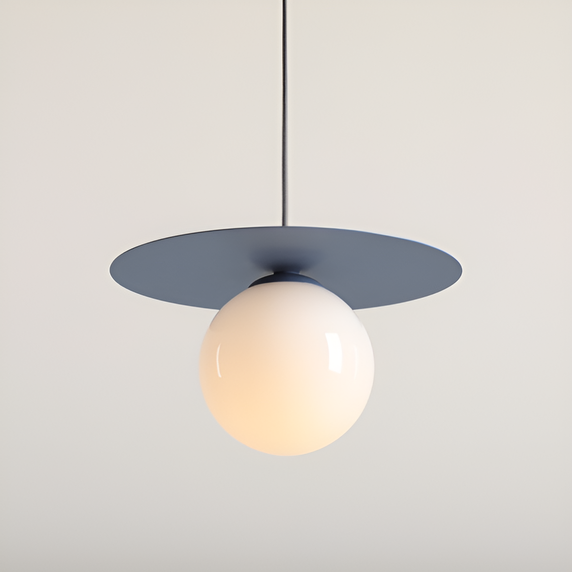 Závěsné svítidlo LOOP modré