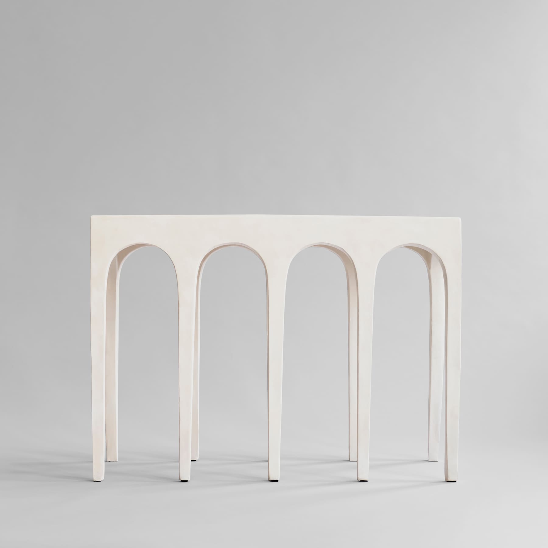 Konzole BOW bílý beton
