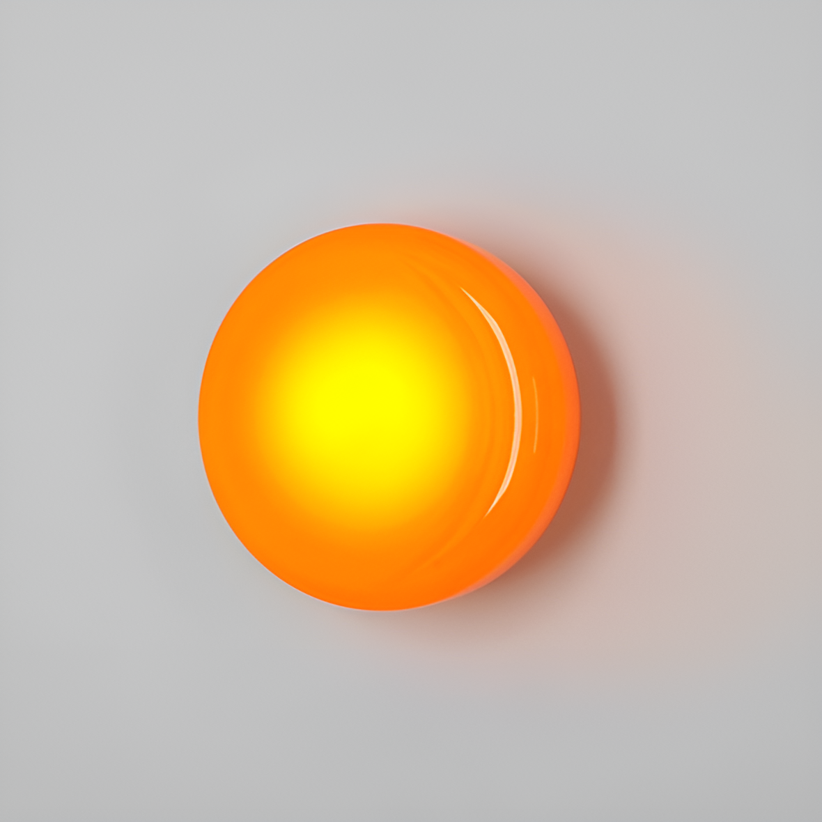 Nástěnné svítidlo BONBON oranžové