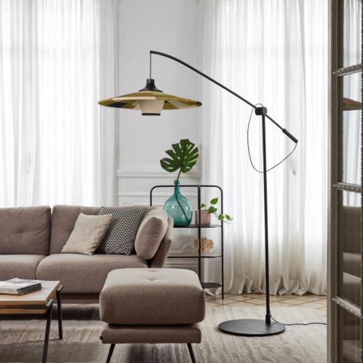 Stojací lampa PARROT zelená