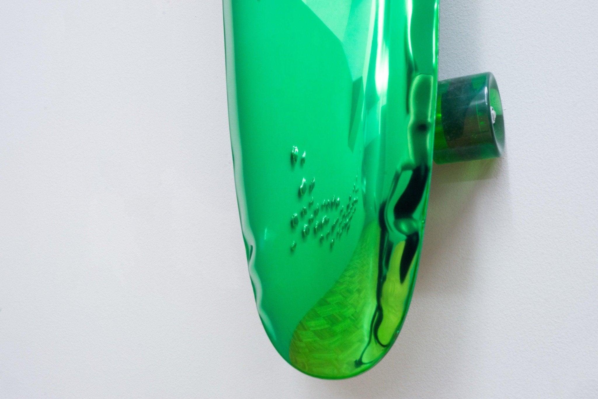 Dekoracja BOLID zielony inox – Zieta Studio