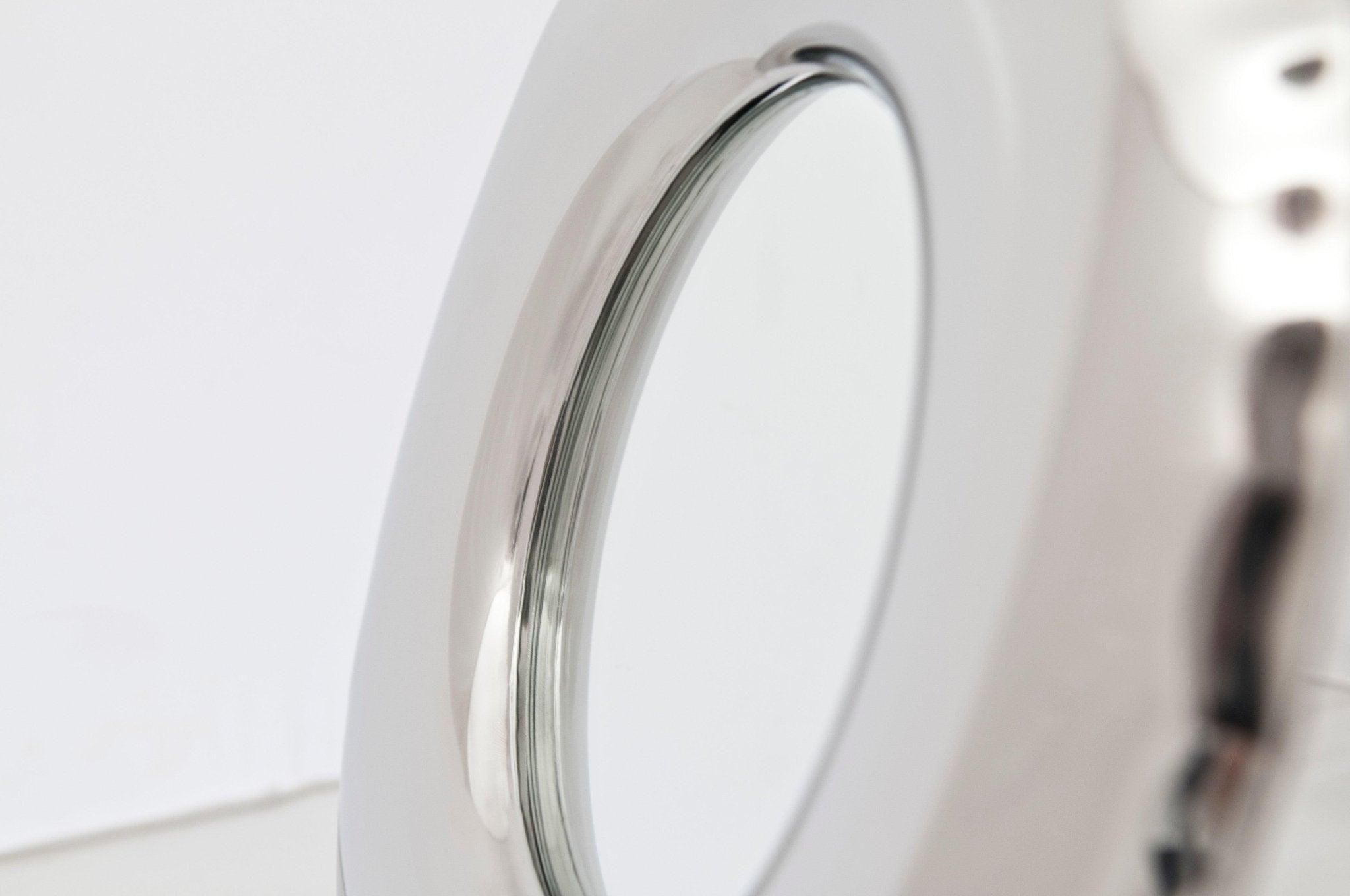 Dekoracyjne lustro RONDEL inox Zieta Studio    Eye on Design