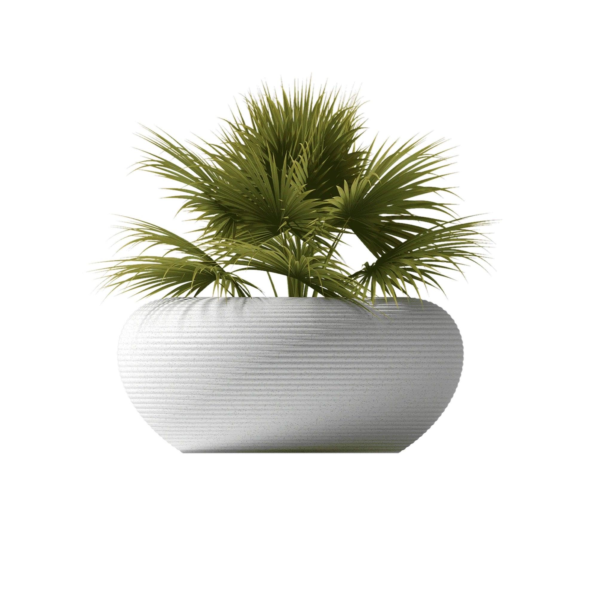 Donica zewnętrzna NAMI biały Qeeboo    Eye on Design