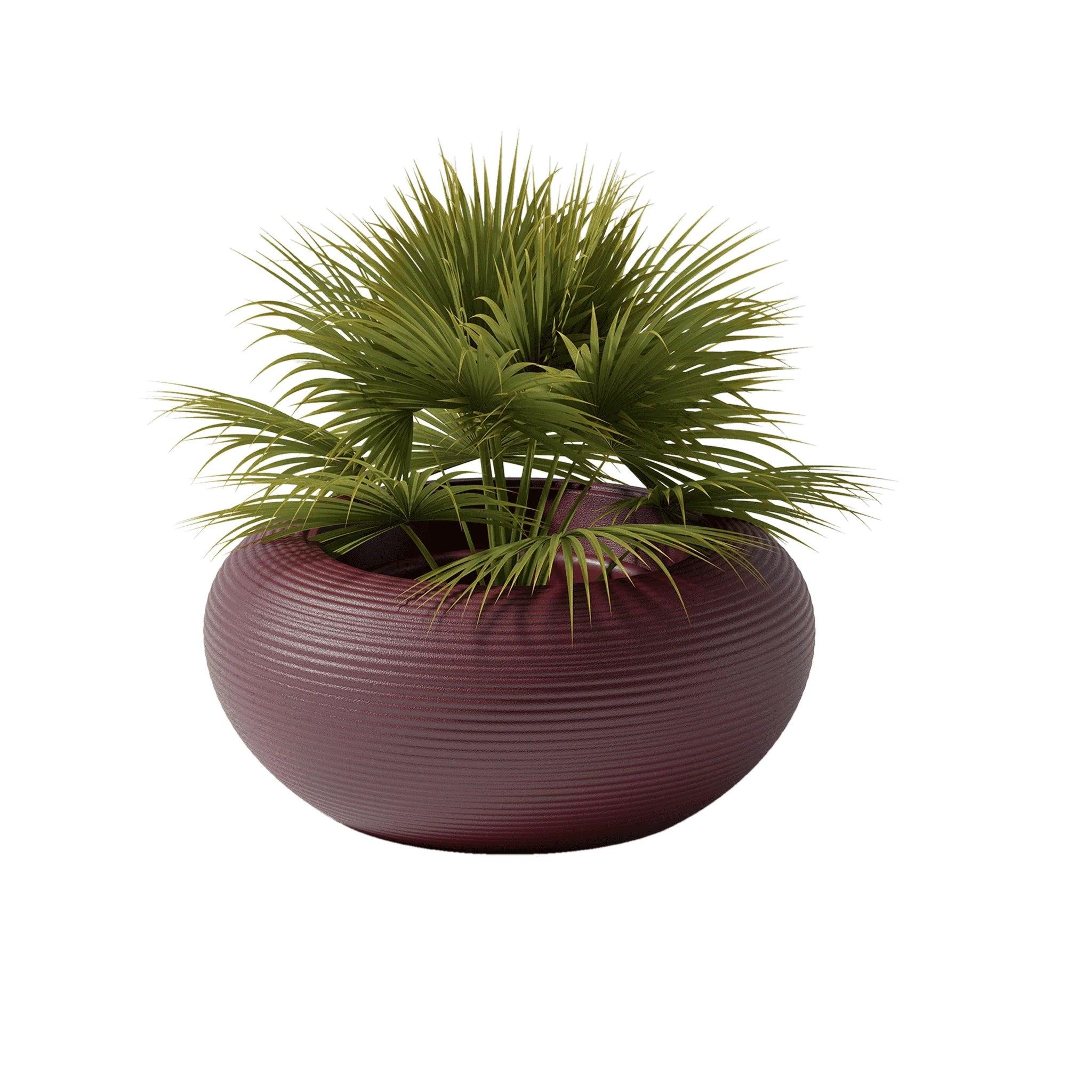 Donica zewnętrzna NAMI bordowy Qeeboo    Eye on Design