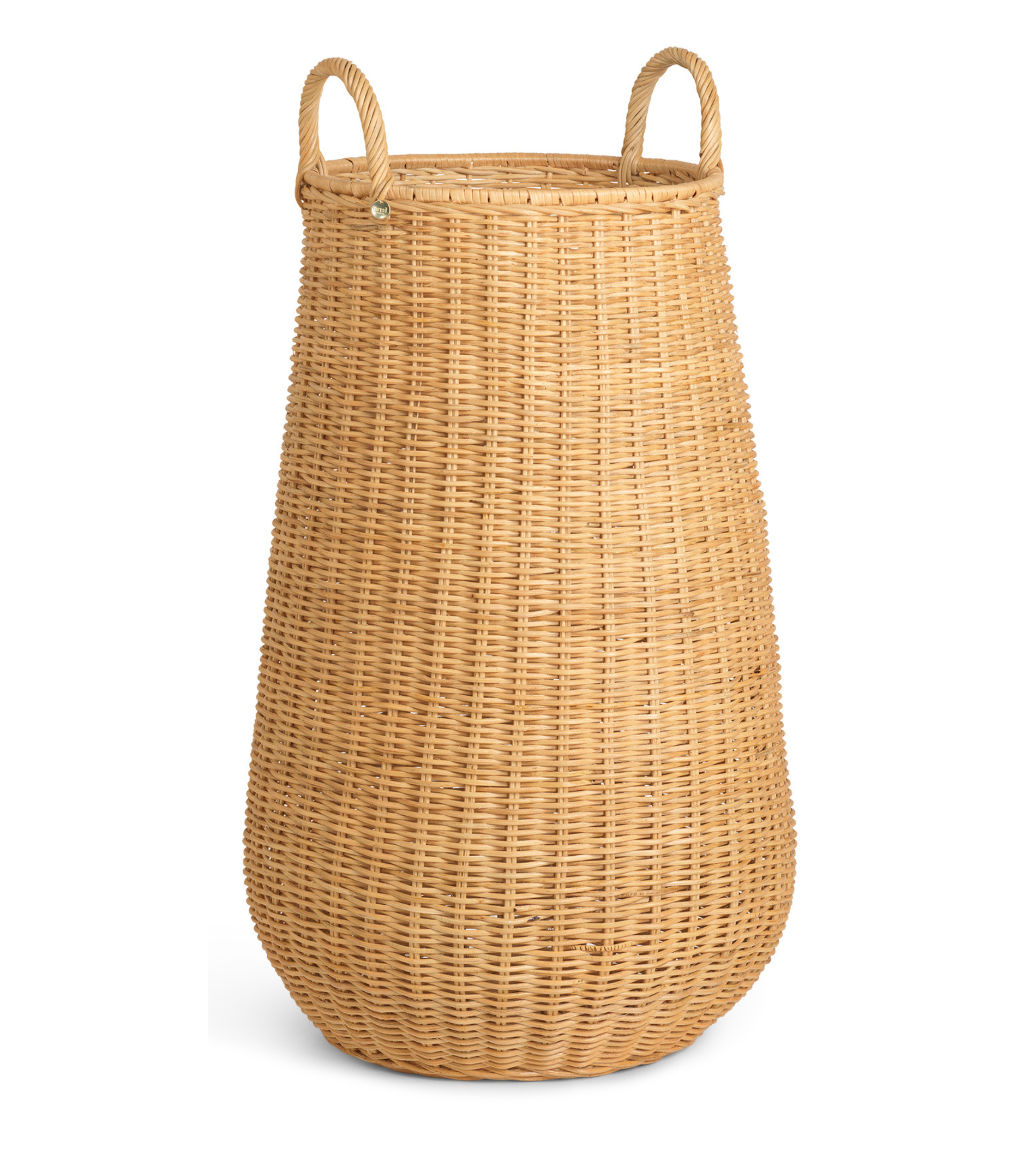 BRAIDED LAUNDRY BASKET rattan