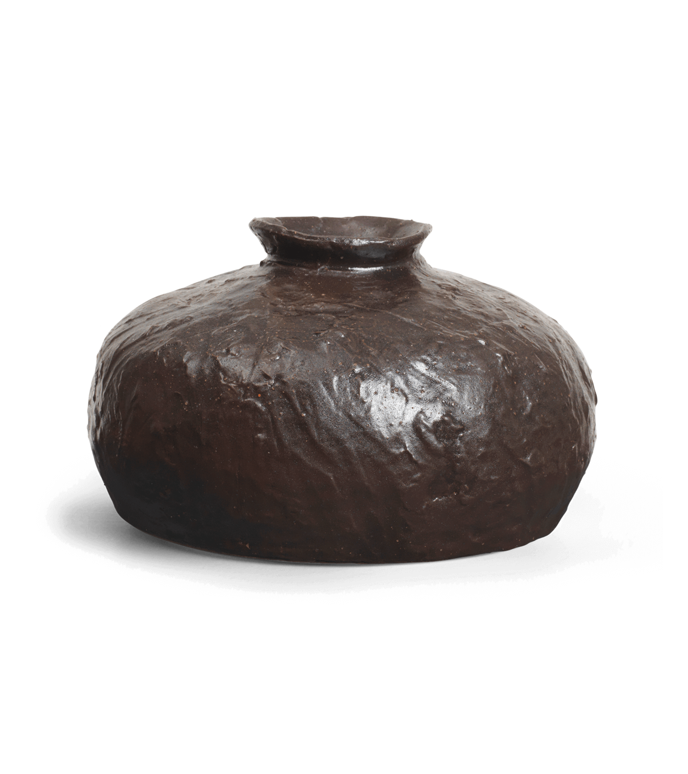 Wazon DORO FAT ciemnobrązowy