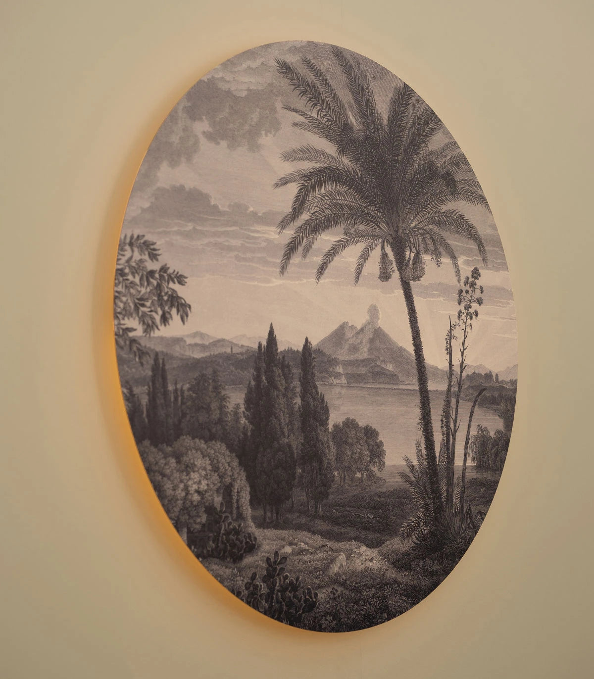 Lampa ścienna DOTS LIGHTING - TROPICAL VOLCANO VISTA zgaszony niebieski